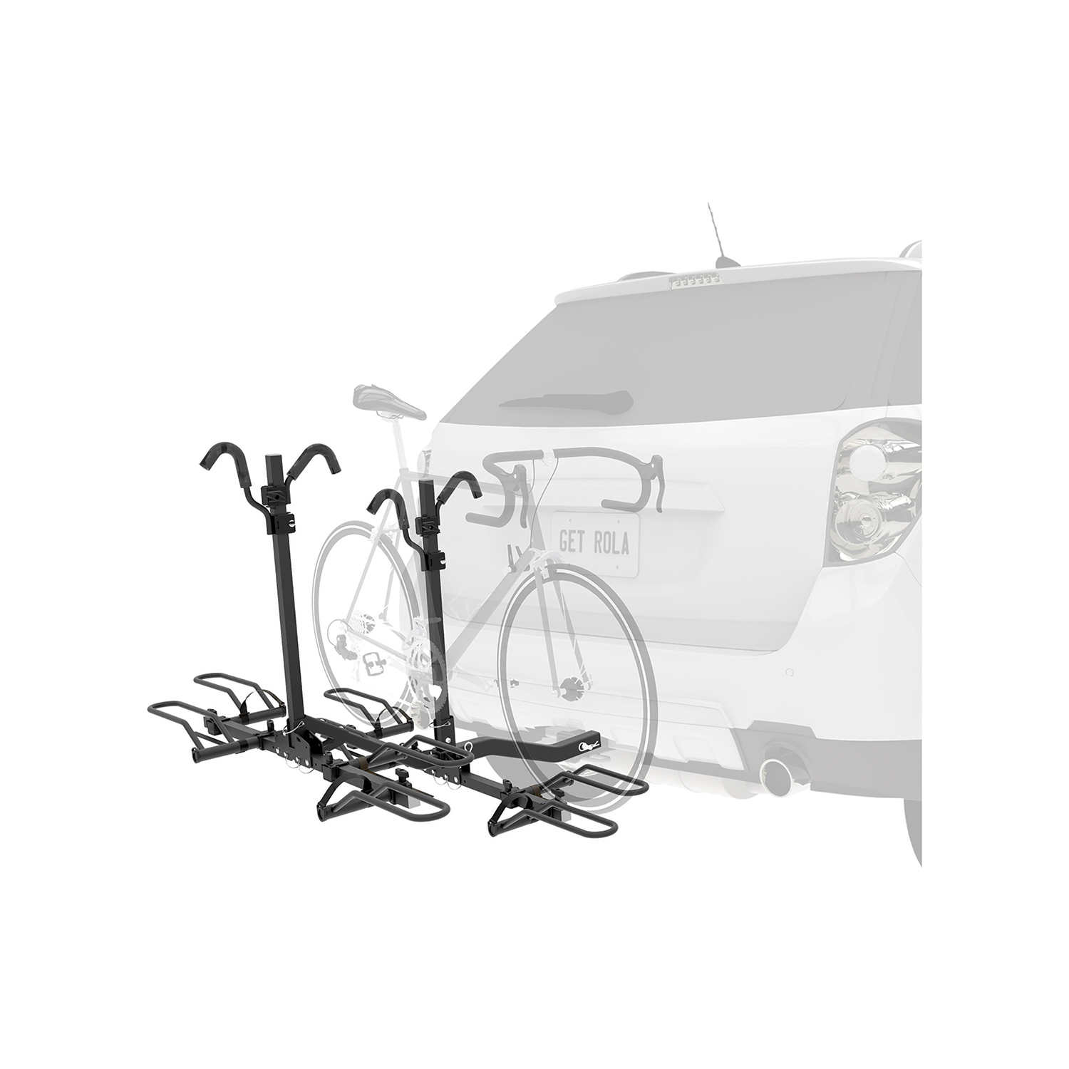 Reese Towpower Q-Slot Trailer Hitch Bike Carrier, 4-Bike, 2 Inch Receiver thumbnail 1