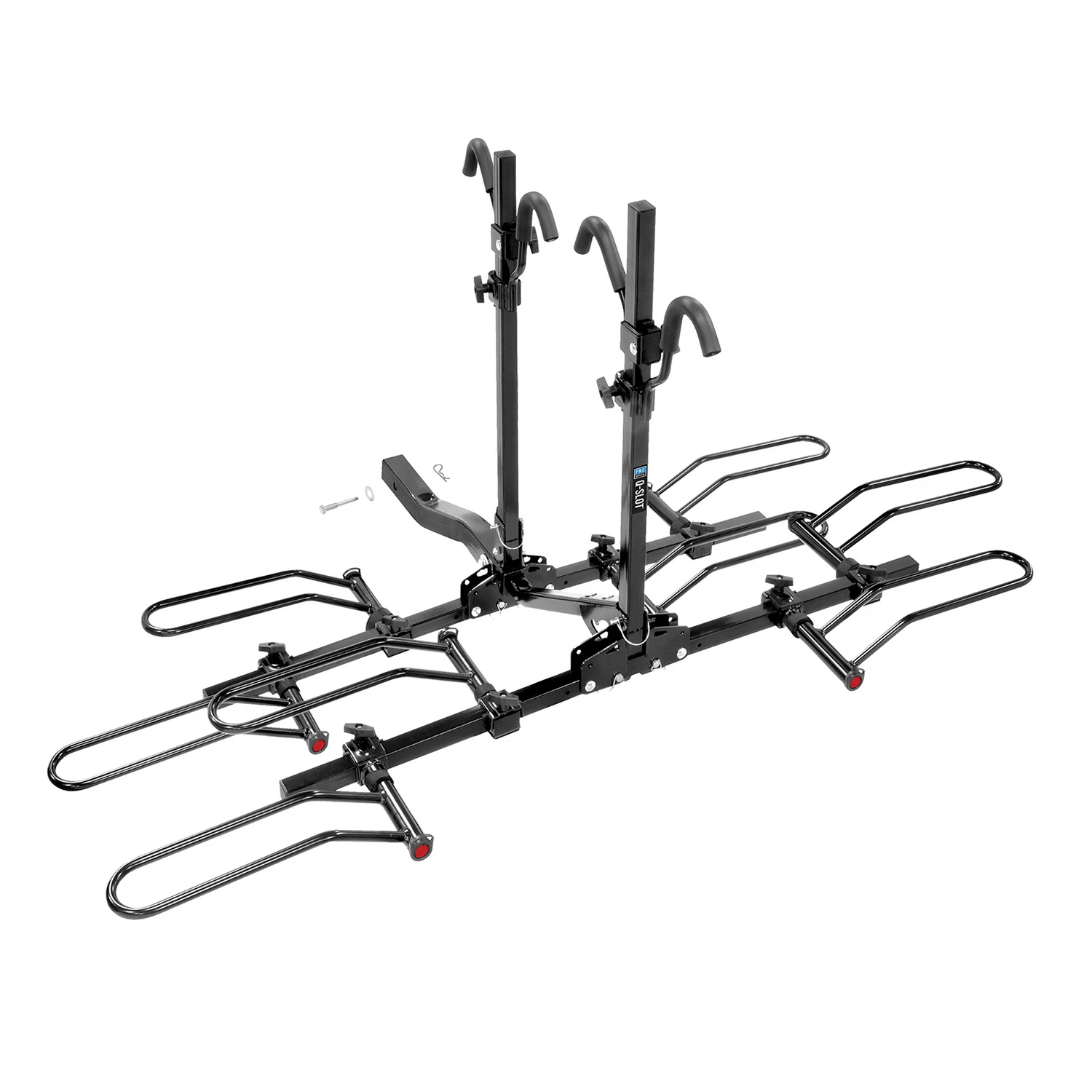 Reese Towpower Q-Slot Trailer Hitch Bike Carrier, 4-Bike, 2 Inch Receiver thumbnail 0