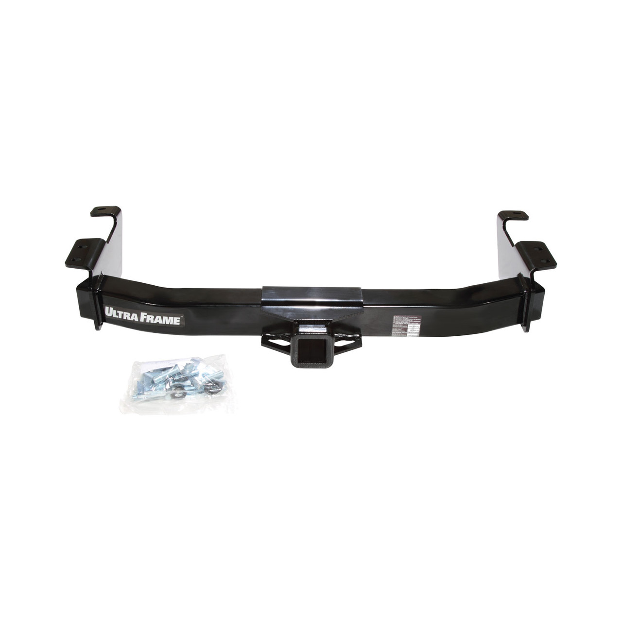 2008-2008 Ford E-250 Econoline Draw-tite Class 4 Trailer Hitch, 2 Inch Square Receiver Bundle w/ Plug-n-Play T-One Wiring Harness 41926 thumbnail 7