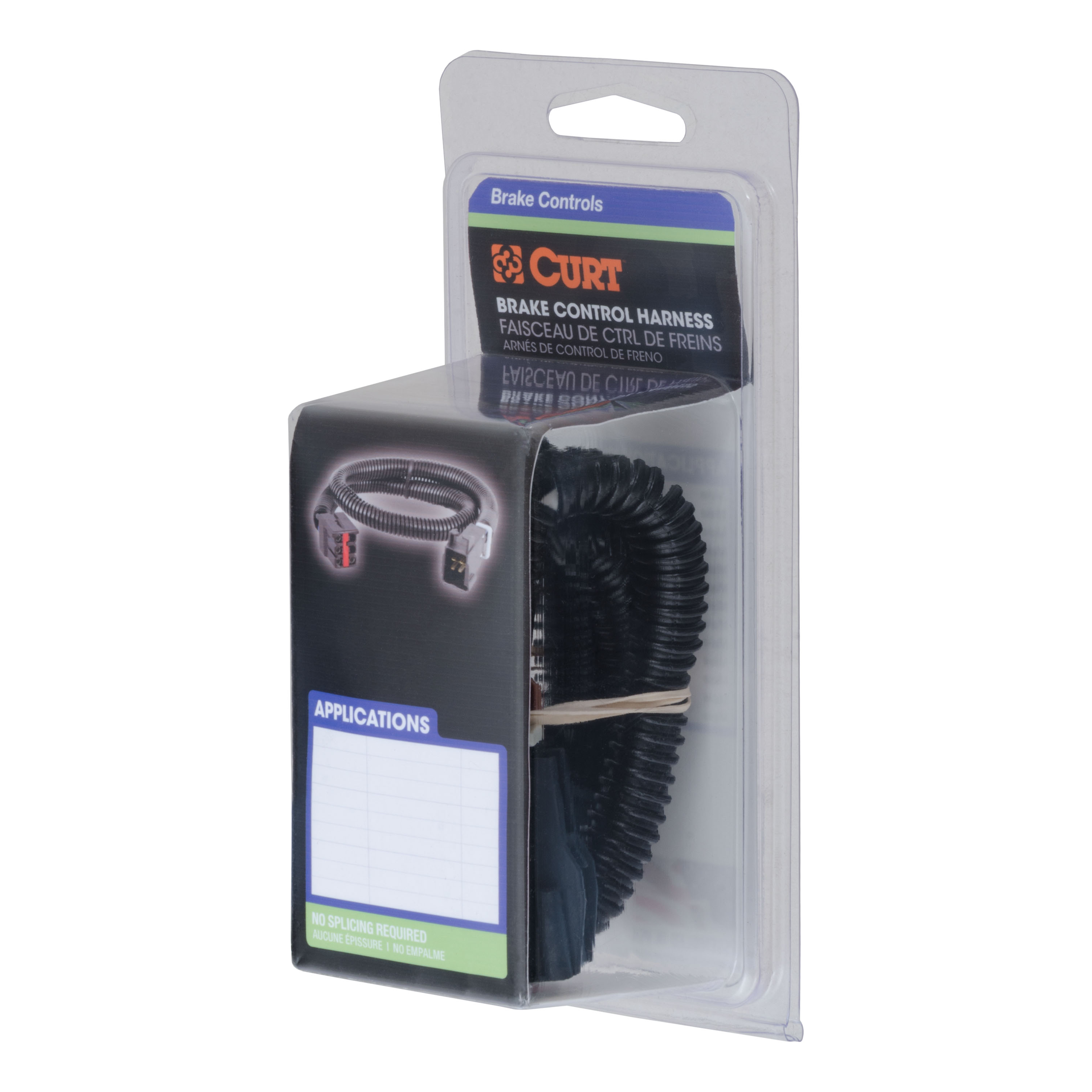CURT 51452 Quick Plug Electric Trailer Brake Controller Wiring Harness, Select Chevrolet Silverado, Suburban, Tahoe, GMC Sierra, Yukon, Escalade thumbnail 3