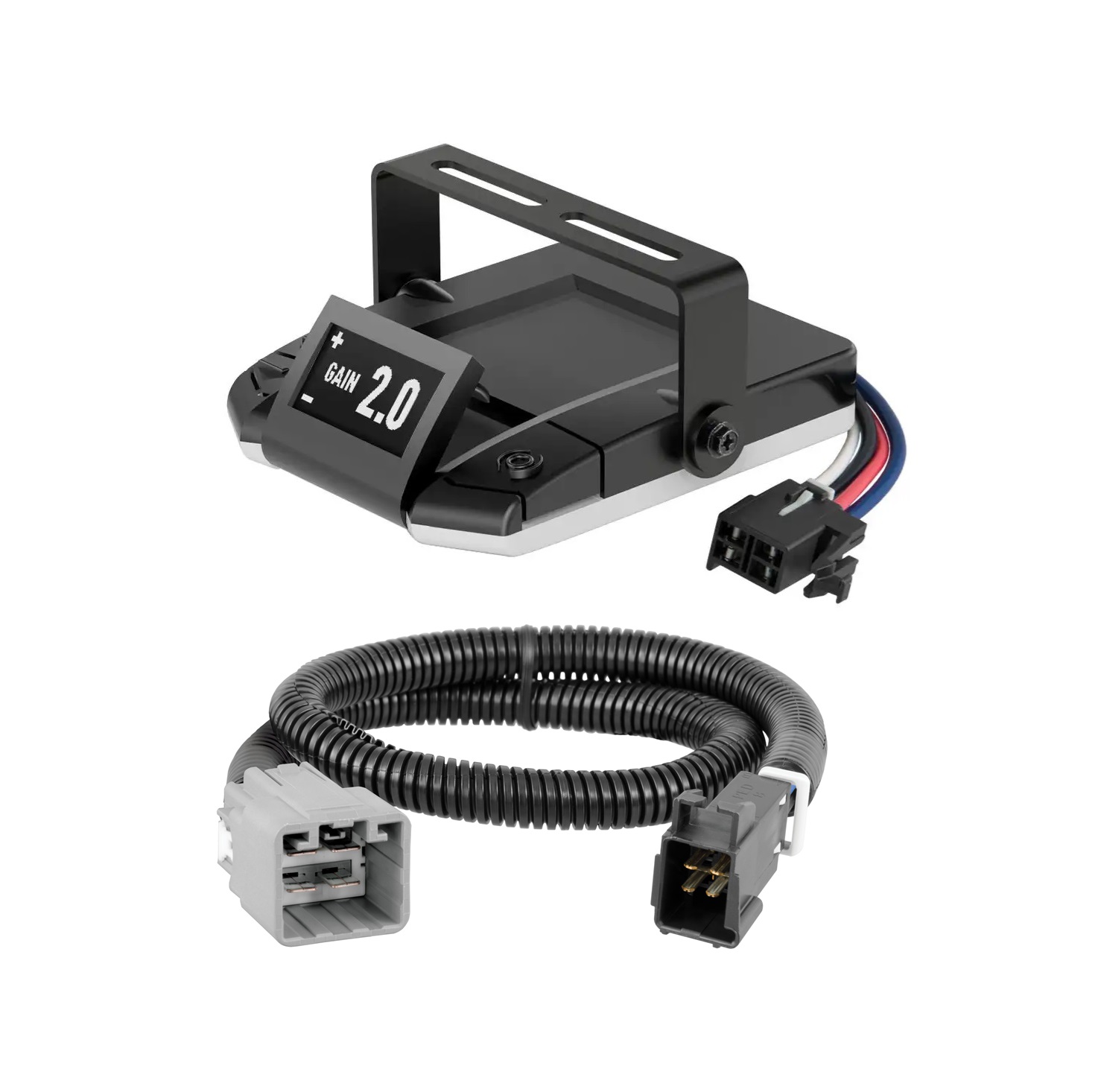 2005-2007 Ford F-250 Super Duty All CURT Assure Proportional 1-4 Axel Auto Leveling Motion-Sensing Trailer Brake Controller thumbnail 0