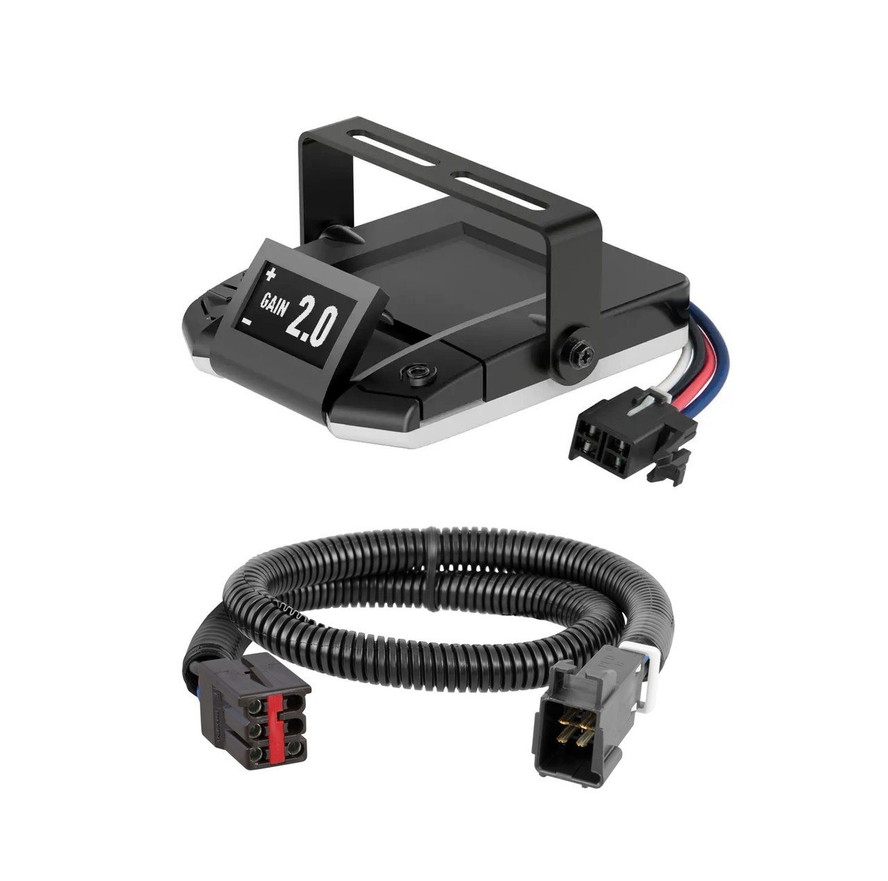 1992-2002 Ford E-150 Econoline Club Wagon All CURT Assure Proportional 1-4 Axel Auto Leveling Motion-Sensing Trailer Brake Controller thumbnail 0
