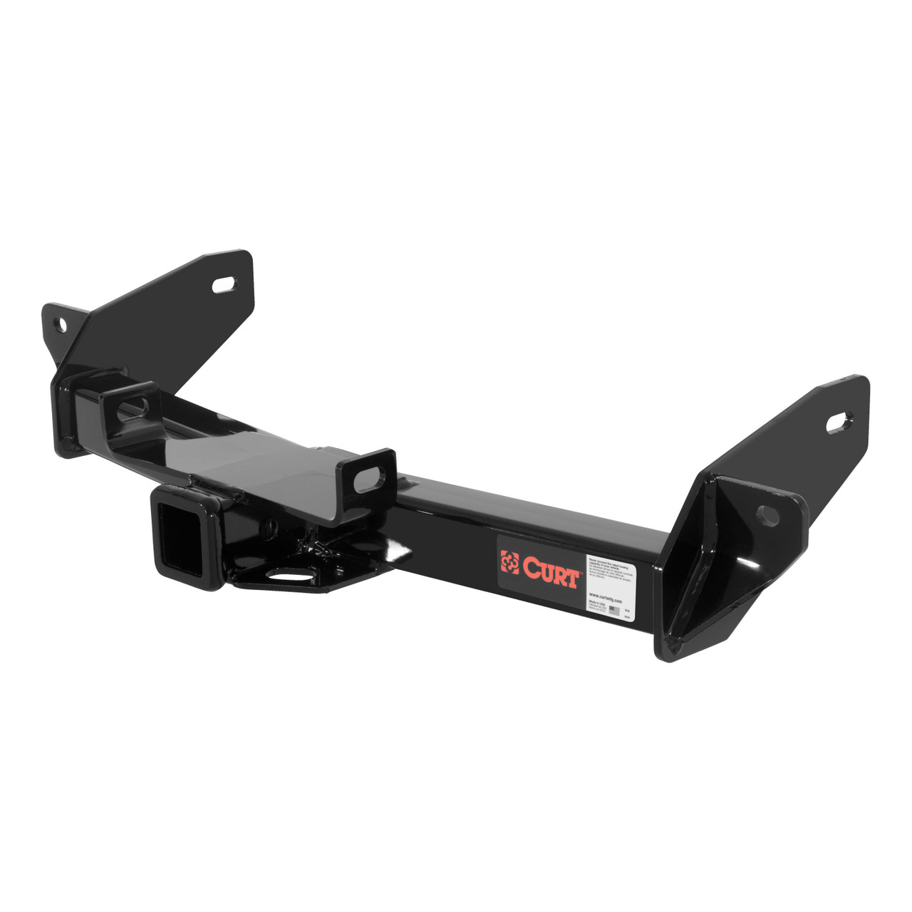 2006 - 2008 Ford F-150 Excluding factory receiver (built after 8/5/05) Curt 2", Class 4 Trailer Tow Hitch + 4-flat Wiring Kit 14360 thumbnail 2