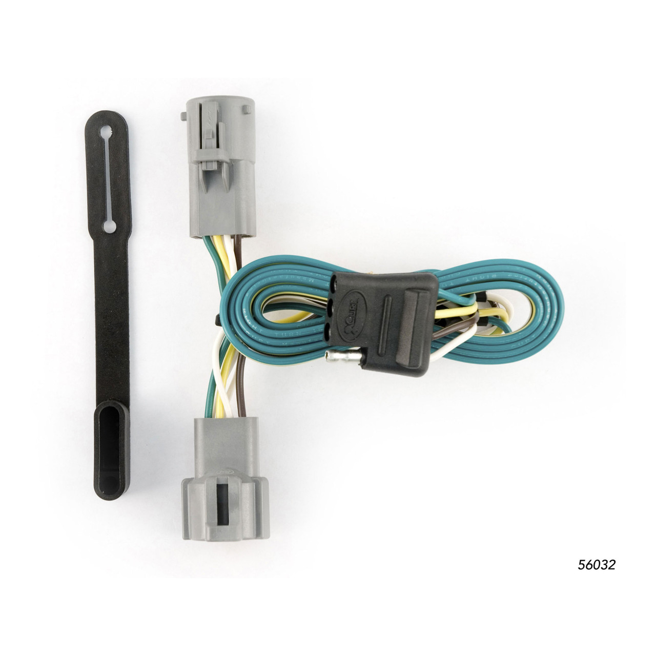2005 - 2007 Ford F-350 Super Duty Excluding cab & chassis Curt 2", Class 3 Trailer Tow Hitch + 4-flat Wiring Kit 13359 thumbnail 1