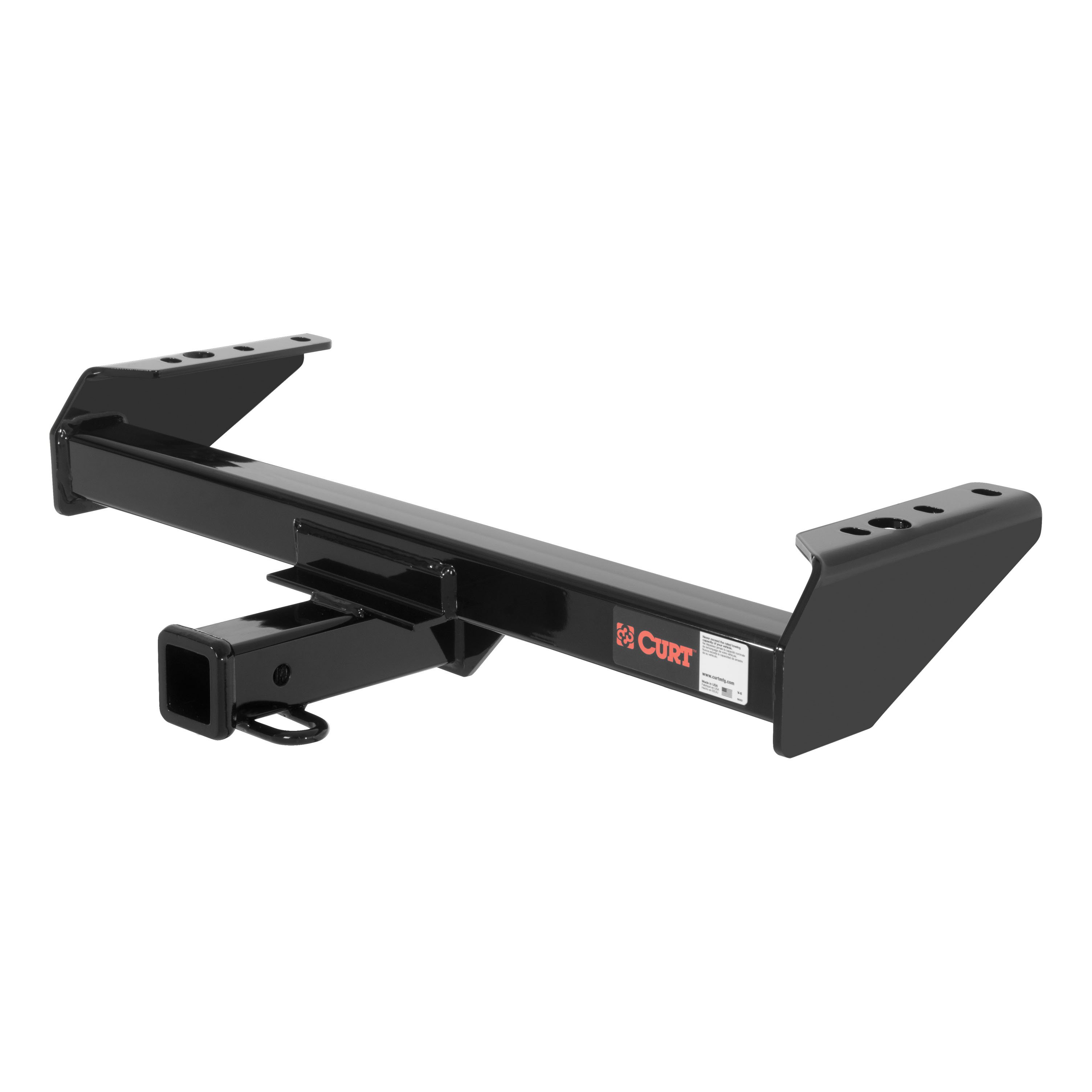 1985 - 1987 GMC C2500 Cab & chassis Curt 2", Class 4 Trailer Tow Hitch + 4-flat Wiring Kit 14082 thumbnail 2