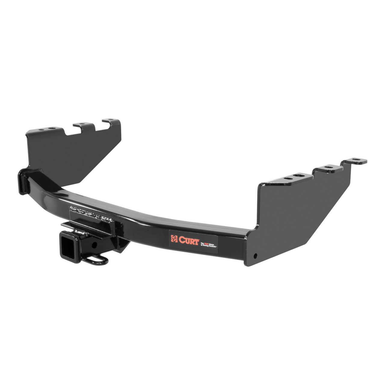 2019 GMC Sierra 1500 Limited Curt 2", Class 4 Trailer Tow Hitch + 4-flat Wiring Kit 14006 thumbnail 2