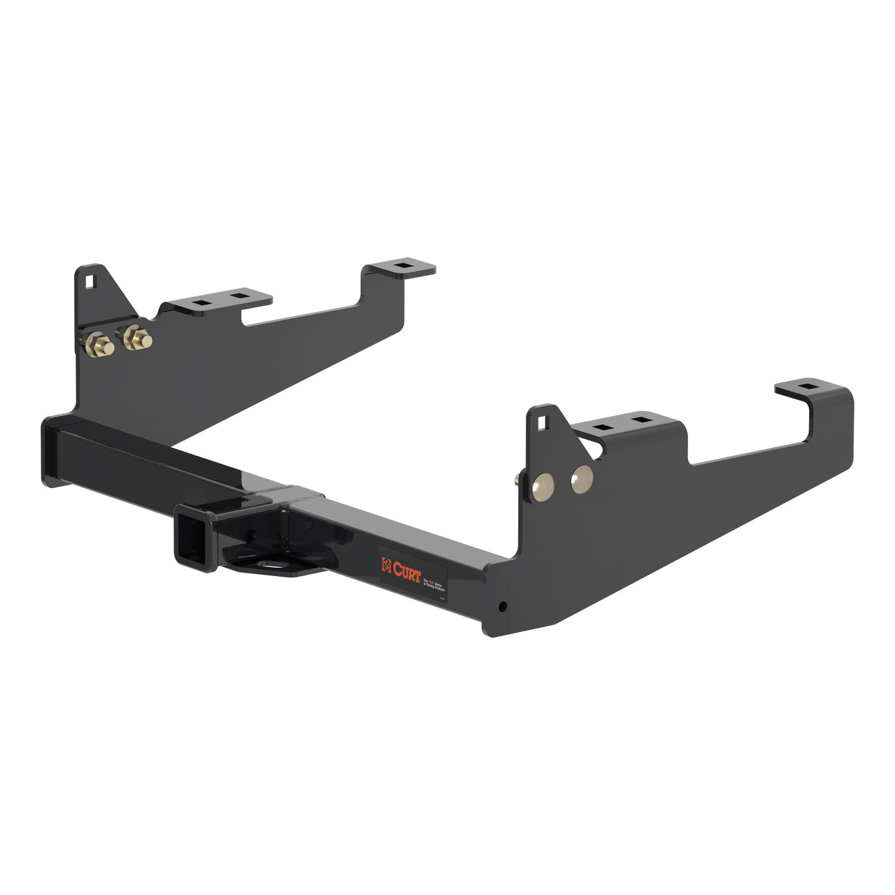 2020 - 2026 Ford F-350 Super Duty Cab & chassis with 34" frame width (O.D.) Curt 2", Class 4 Trailer Tow Hitch + 4-flat Wiring Kit 14018 thumbnail 2