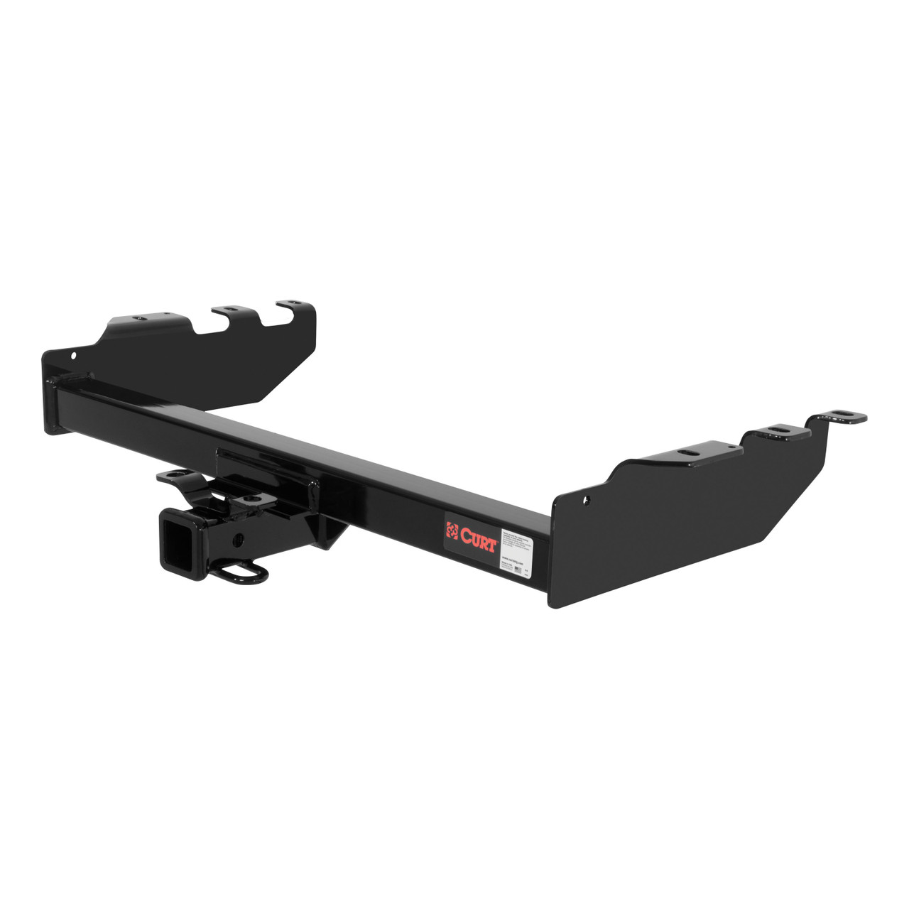 1999 - 2006 GMC Sierra 1500 Excluding roll pan bumper, Tommy Gate lift or 10" drop bumper Curt 2", Class 3 Trailer Tow Hitch + 4-flat Wiring Kit 13332 thumbnail 2