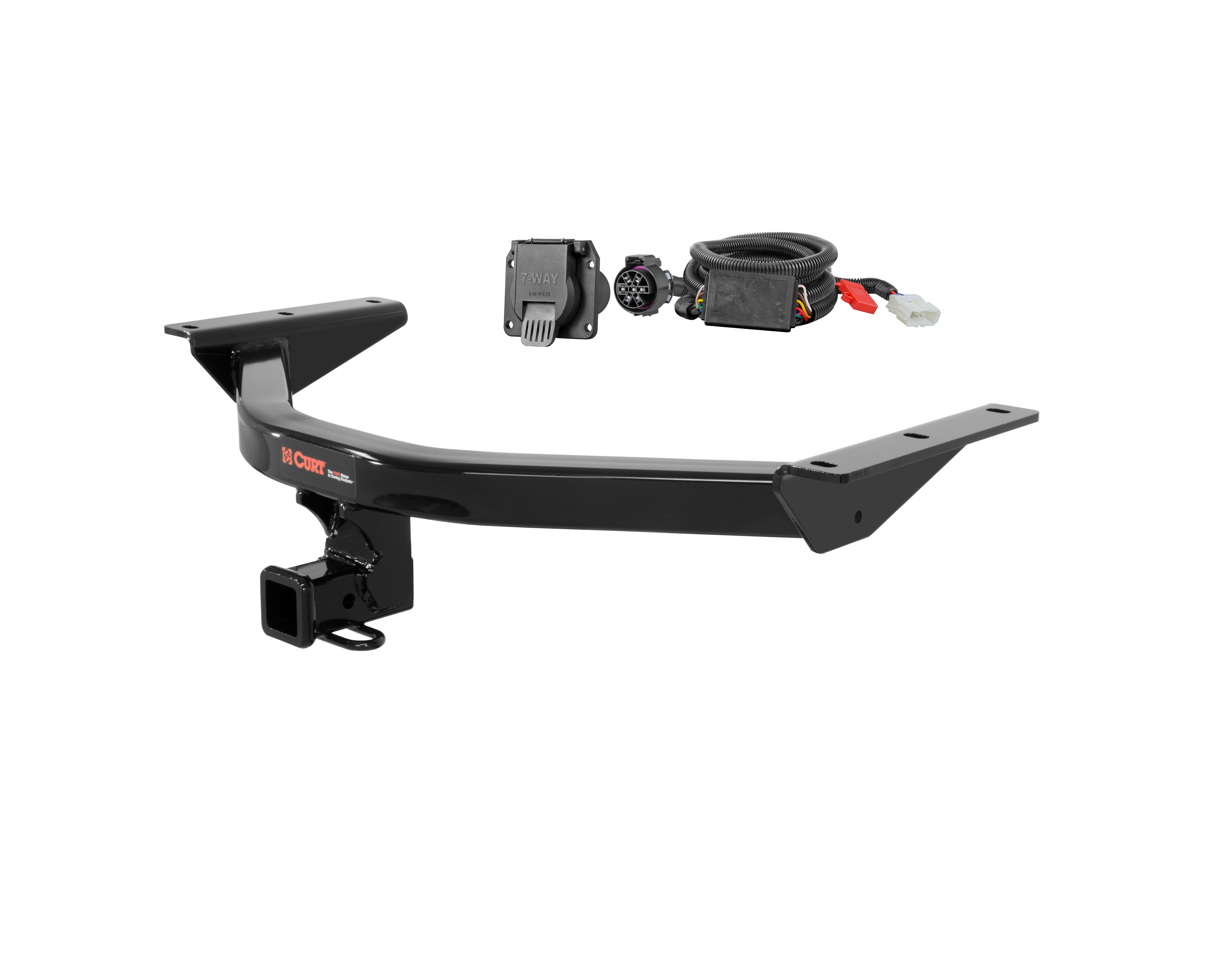 16 - 22 Honda Pilot Curt 2", Class 3 Trailer Tow Hitch + 7-way Wiring Kit 13146 thumbnail 0