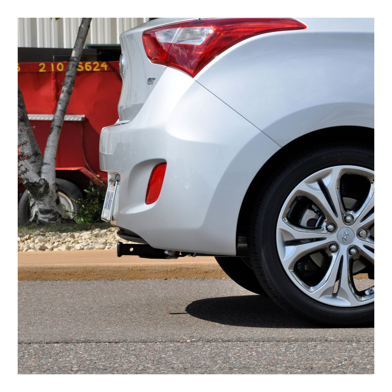 2013 Hyundai Elantra GT Curt 1-1/4", Class 1 Trailer Tow Hitch + 4-flat Wiring Kit 11400 thumbnail 9