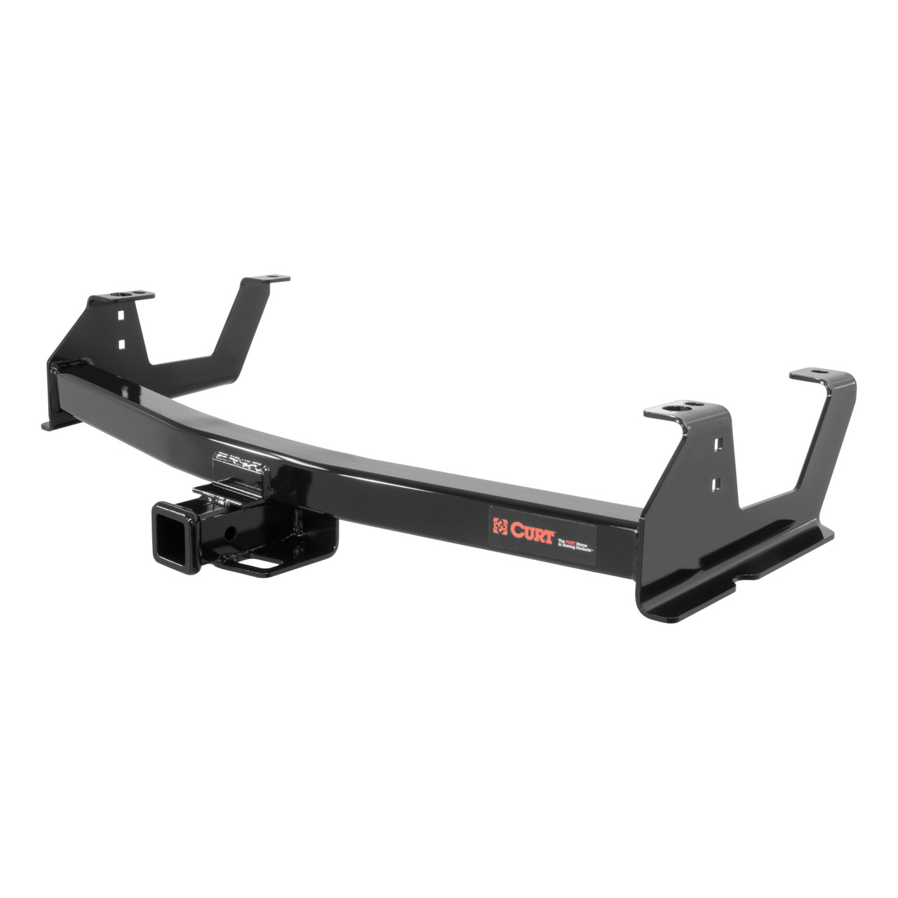 2015 - 2019 GMC Sierra 3500 HD 6' bed, excluding factory receiver, Tommy Gate lift or cab & chassis Curt 2", Class 3 Trailer Tow Hitch + 4-flat Wiring Kit 13178 thumbnail 2