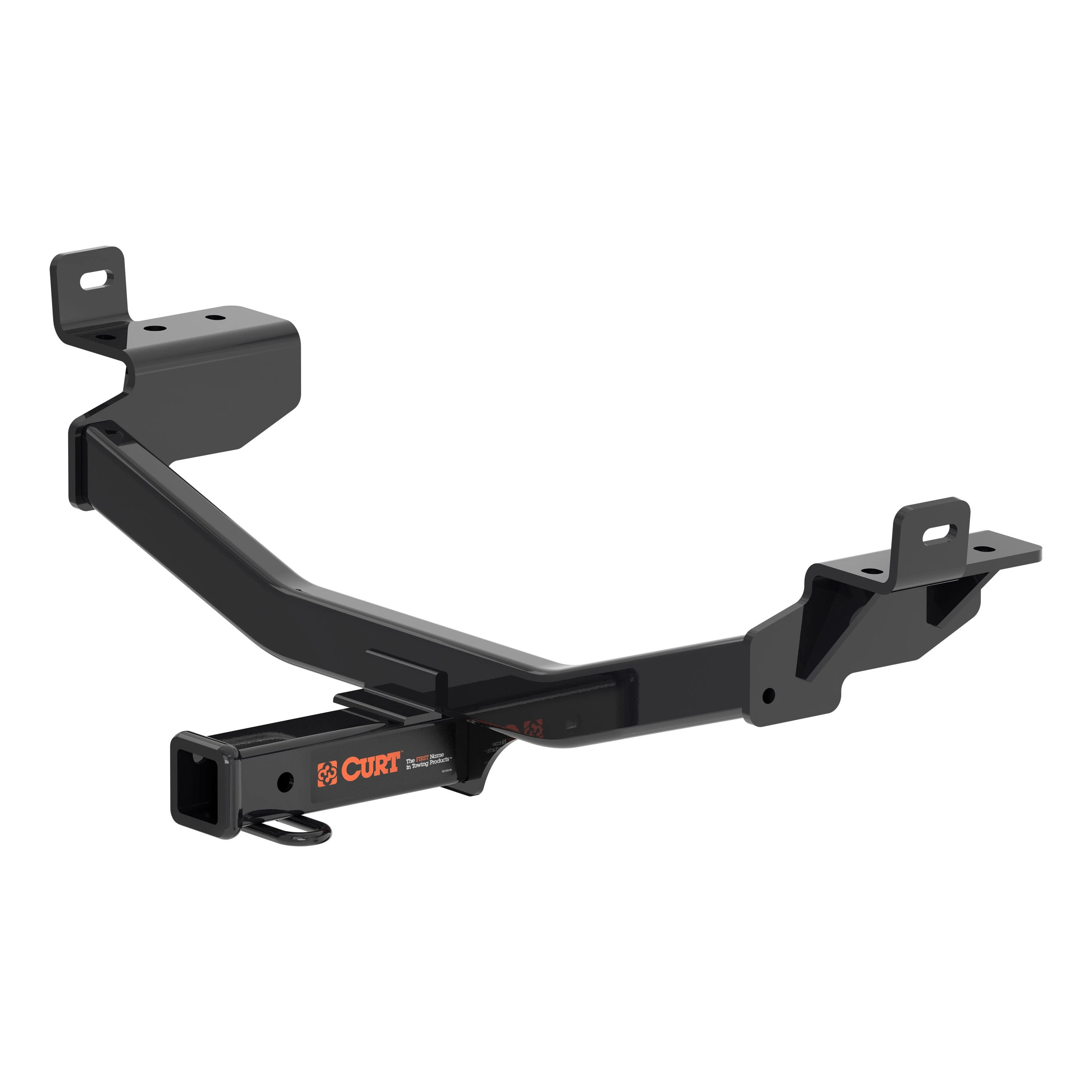 2019 - 2023 Jeep Cherokee Curt 2", Class 3 Trailer Tow Hitch + 4-flat Wiring Kit 13395 thumbnail 2