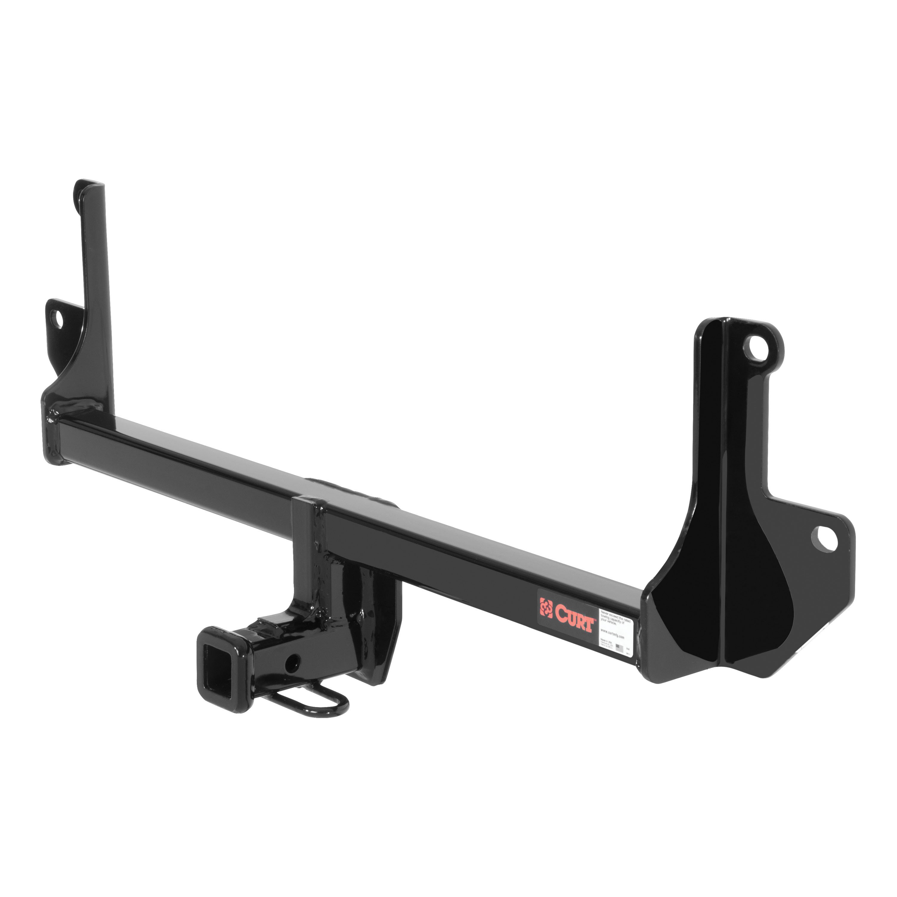 2008 - 2011 BMW 135i Curt 1-1/4", Class 1 Trailer Tow Hitch + 4-flat Wiring Kit 11184 thumbnail 2