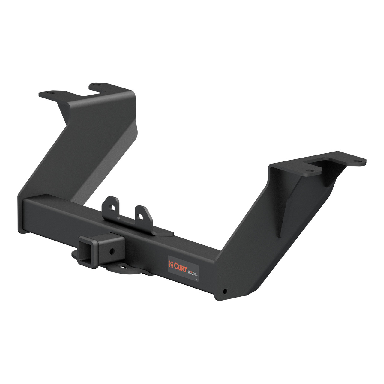 2019 - 2026 Chevrolet Silverado 1500 With factory receiver Curt 2", Class 5 Trailer Tow Hitch + 4-flat Wiring Kit 15307 thumbnail 2
