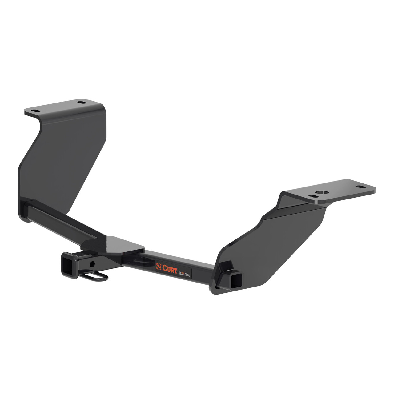 2020 - 2026 Toyota Corolla Sedan, excluding AWD Curt 1-1/4", Class 1 Trailer Tow Hitch + 4-flat Wiring Kit 11596 thumbnail 2