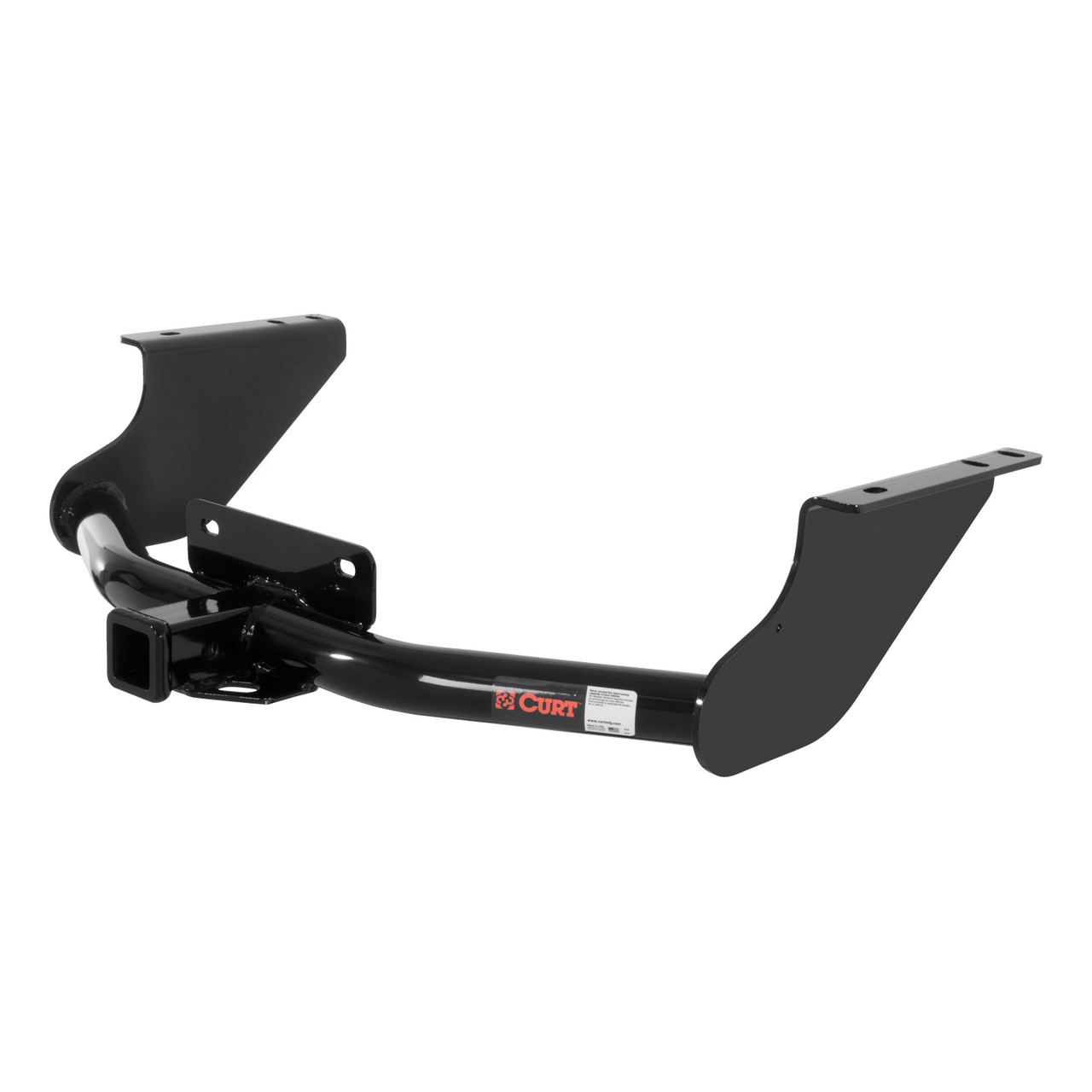 2009 - 2010 Dodge Ram 1500 Excluding factory receiver Curt 2", Class 4 Trailer Tow Hitch + 4-flat Wiring Kit 14374-2 thumbnail 2