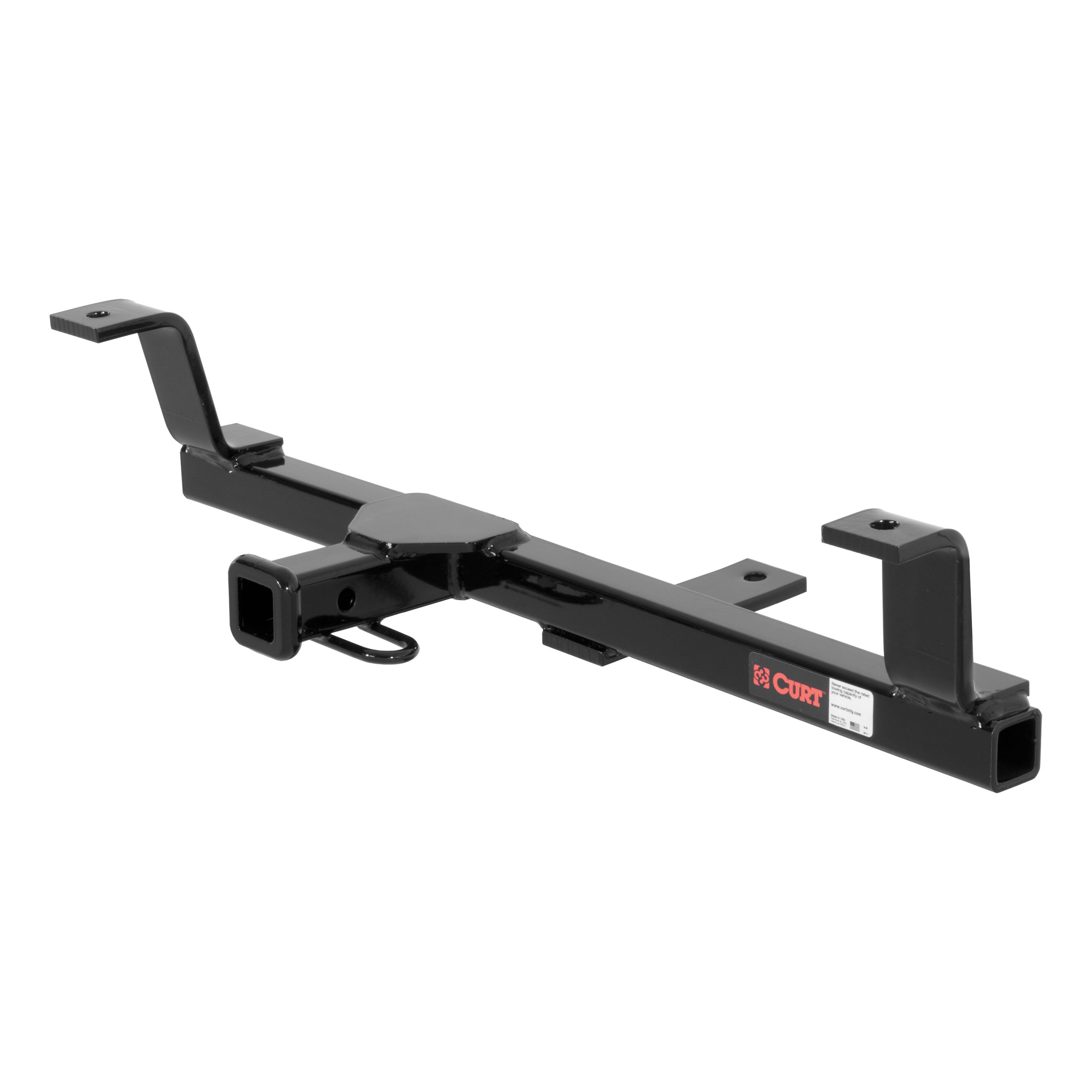 1998 - 2005 Volkswagen Passat Sedan, excluding 4MOTION Curt 1-1/4", Class 1 Trailer Tow Hitch + 4-flat Wiring Kit 11054 thumbnail 2