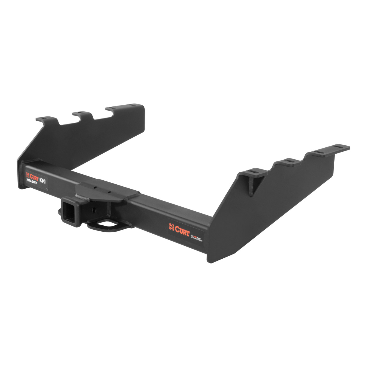 1999 - 2002 Dodge Ram 2500 6.5' bed, factory bumper Curt 2", Class 5 Trailer Tow Hitch + 4-flat Wiring Kit 15318 thumbnail 2