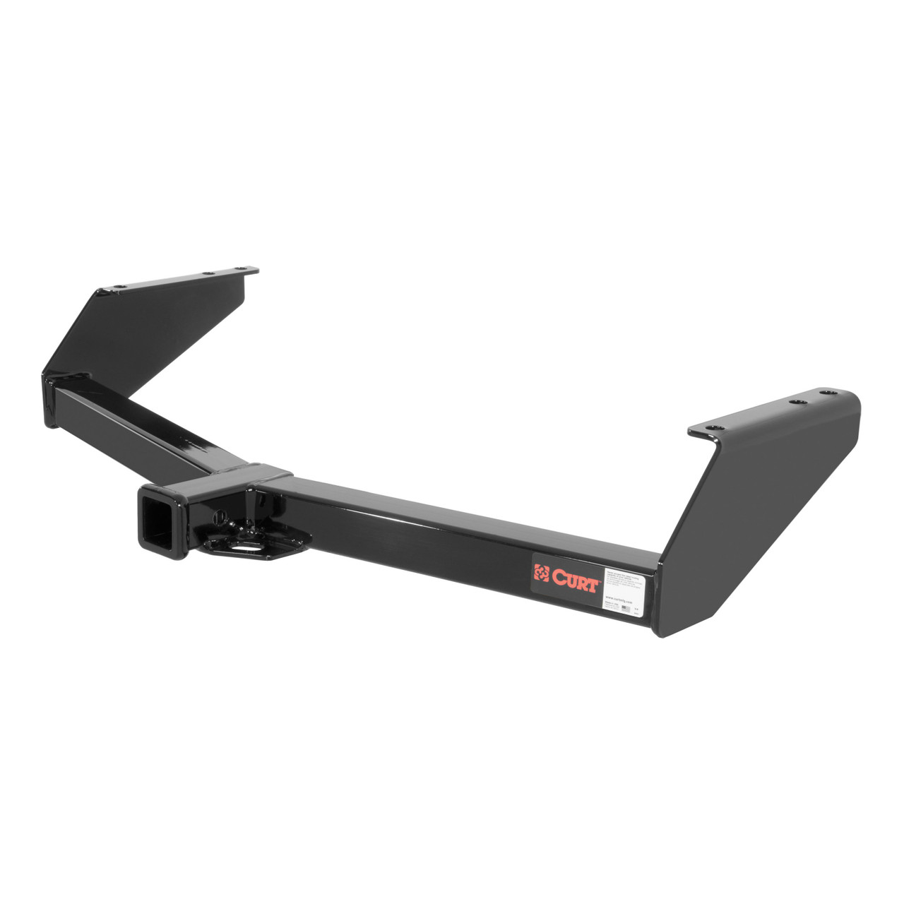 2001 - 2003 Dodge Van (full size) Excluding factory step bumper Curt 2", Class 3 Trailer Tow Hitch + 4-flat Wiring Kit 13015 thumbnail 2