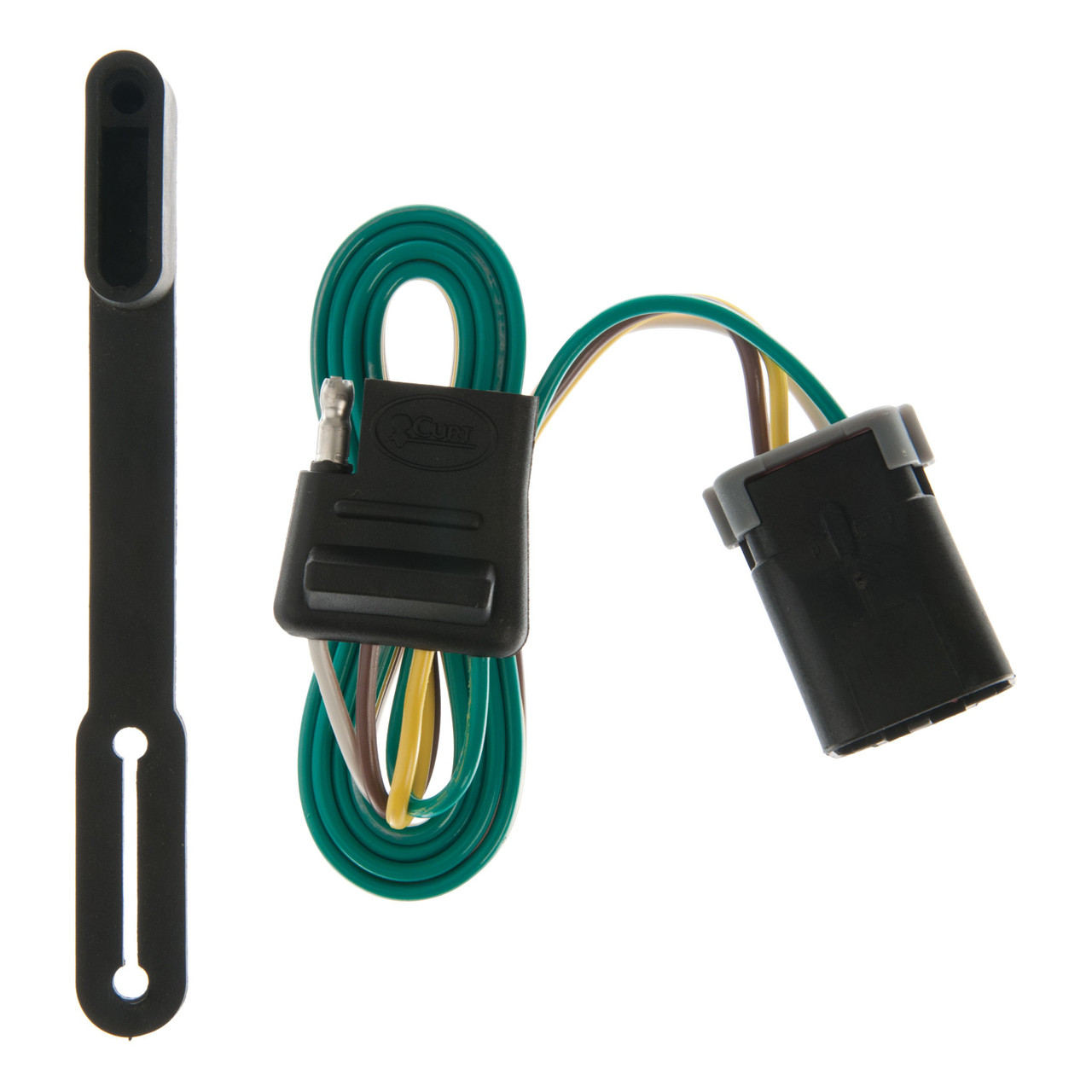 1999 - 2000 Dodge Van (full size) With factory step bumper Curt 2", Class 3 Trailer Tow Hitch + 4-flat Wiring Kit 13590 thumbnail 1