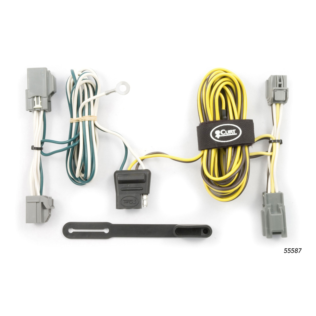 2005 - 2007 Mercury Montego Curt 2", Class 3 Trailer Tow Hitch + 4-flat Wiring Kit 13542 thumbnail 1
