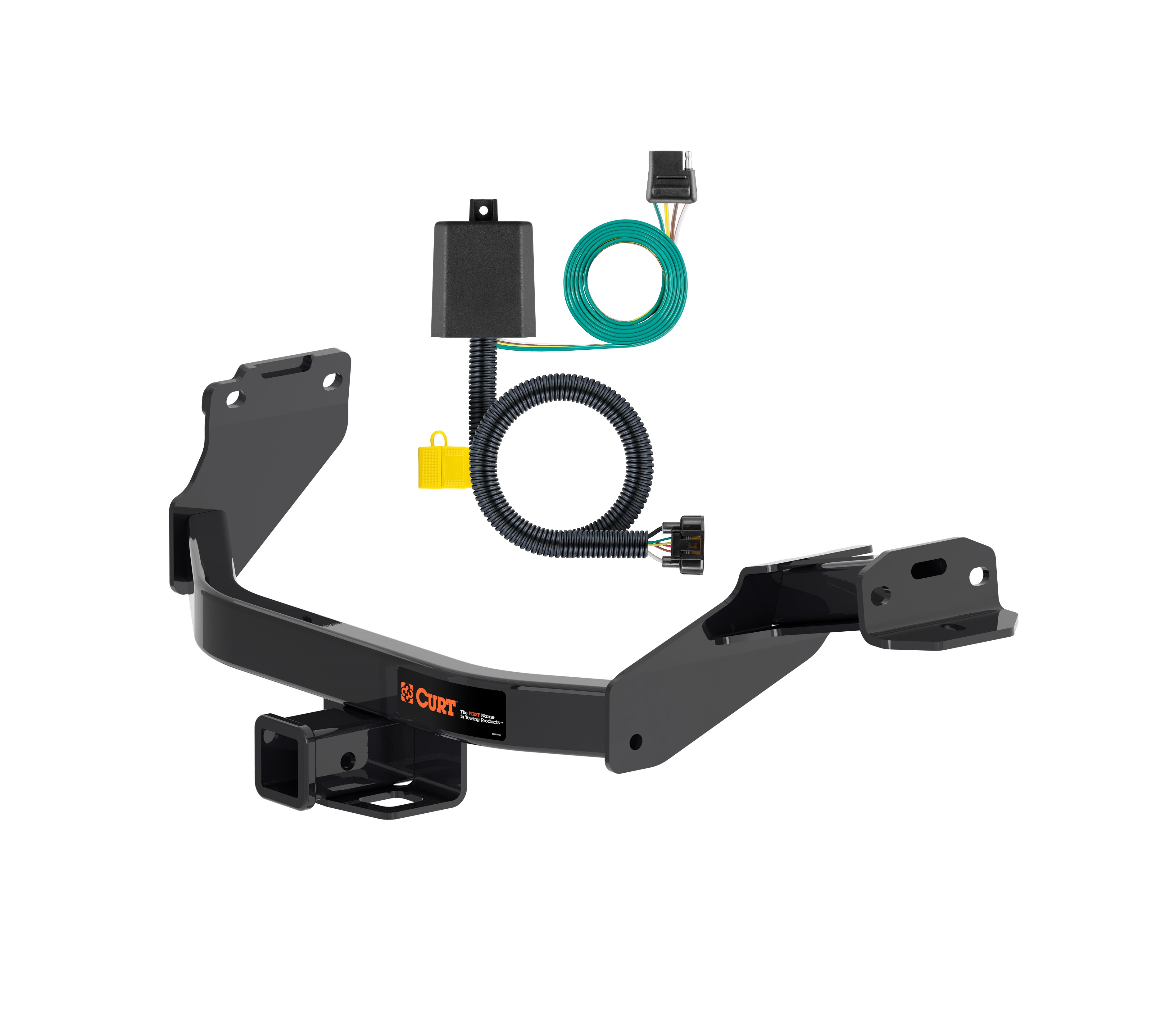 23 - 23 Kia Sorento Curt 2", Class 3 Trailer Tow Hitch + 4-flat Wiring Kit 13473 thumbnail 0