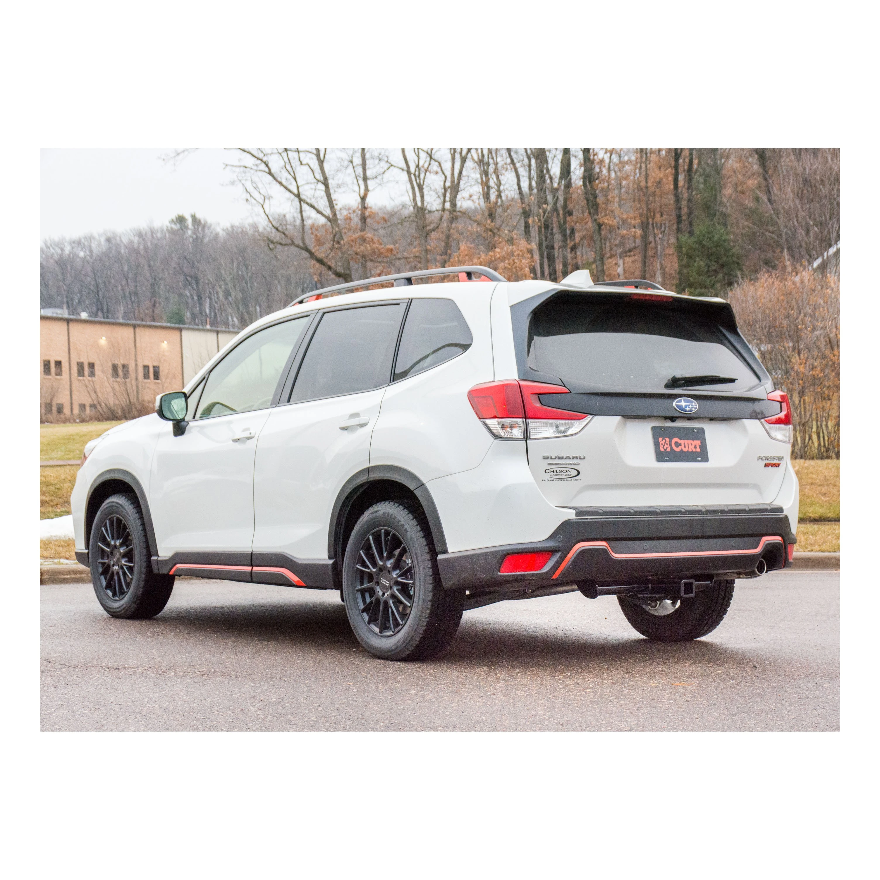 2019 - 2026 Subaru Forester Curt 2", Class 3 Trailer Tow Hitch + 4-flat Wiring Kit 13409 thumbnail 4