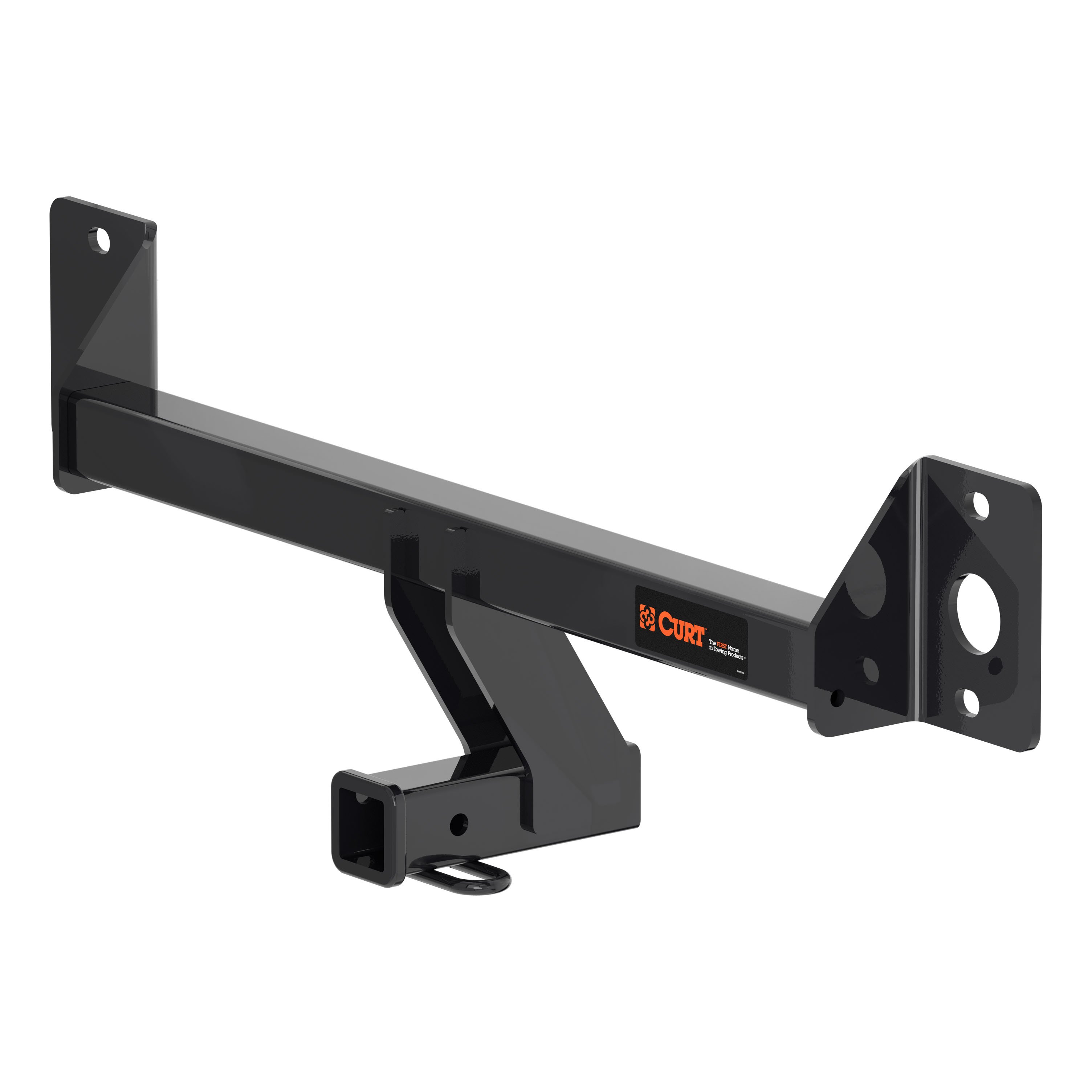 2021 - 2022 Mercedes-Benz GLC300 Excluding factory receiver Curt 2", Class 3 Trailer Tow Hitch + 4-flat Wiring Kit 13477 thumbnail 2