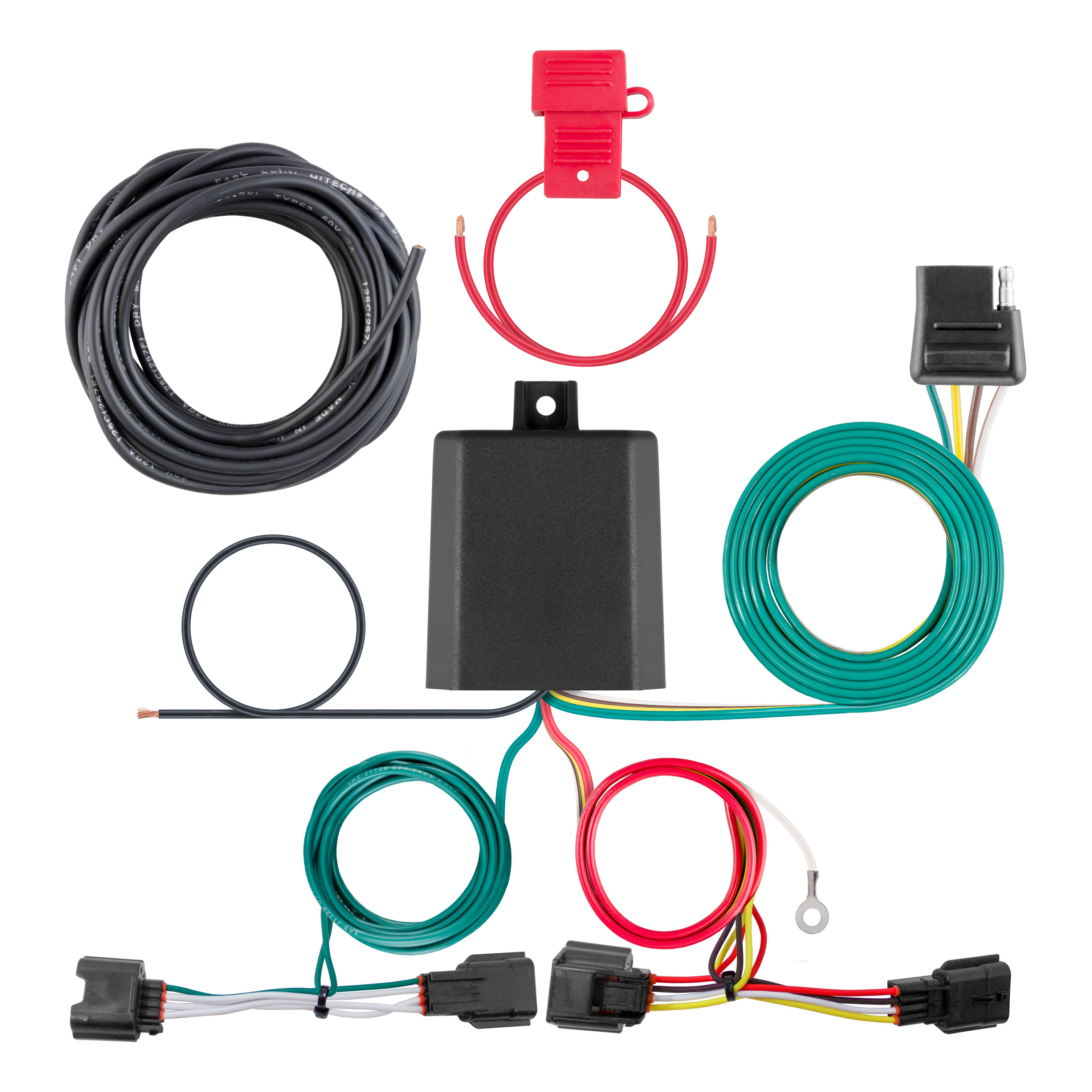 17 - 22 Nissan Rogue Sport Curt 2", Class 3 Trailer Tow Hitch + 4-flat Wiring Kit 13377-1 thumbnail 1