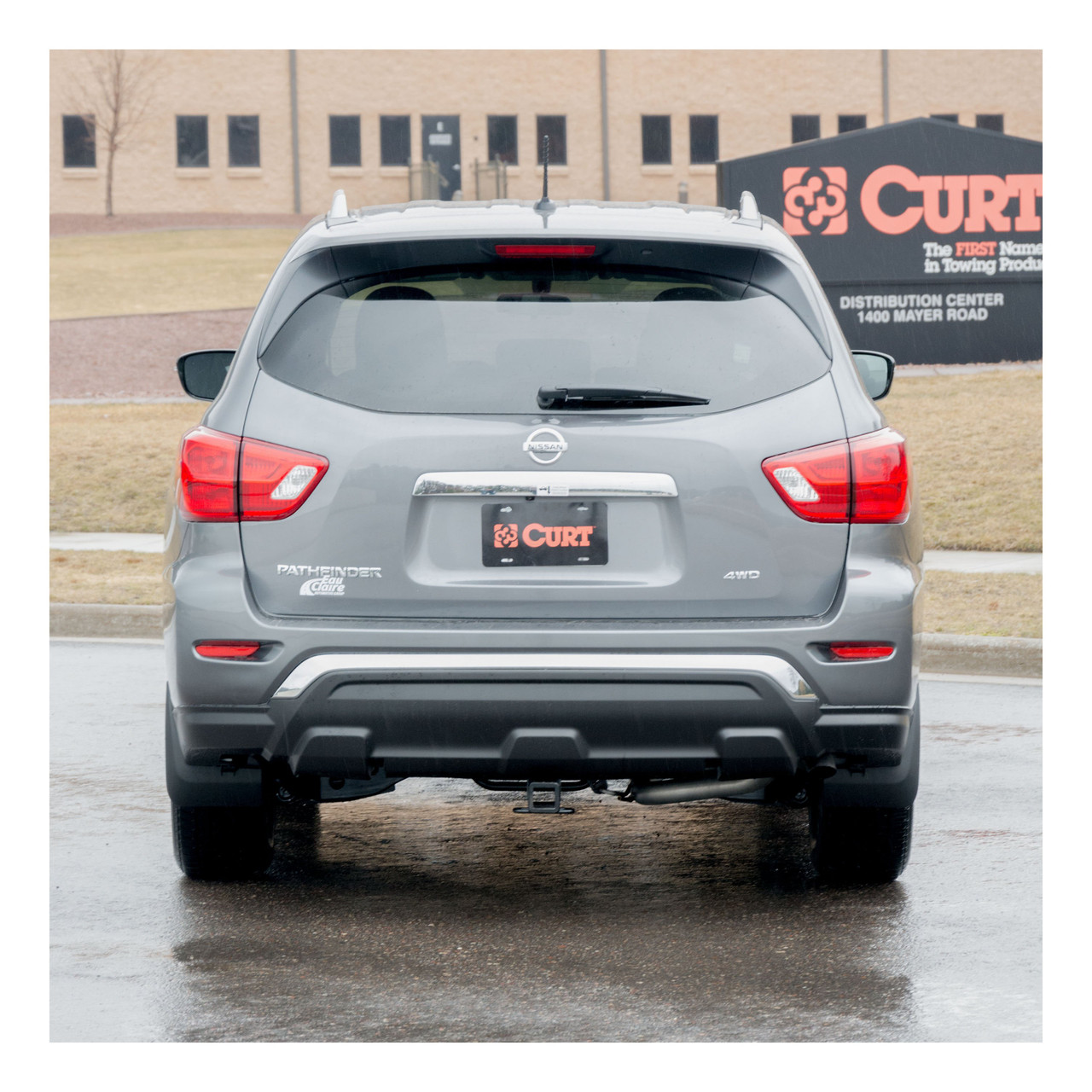 2017 - 2020 Nissan Pathfinder Curt 2", Class 3 Trailer Tow Hitch + 7-way Wiring Kit 13309 thumbnail 8