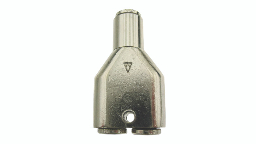 Air Lift Y - Tee 1/4" Tube x 1/4" Tube x 1/4" Tube 21842 thumbnail 1