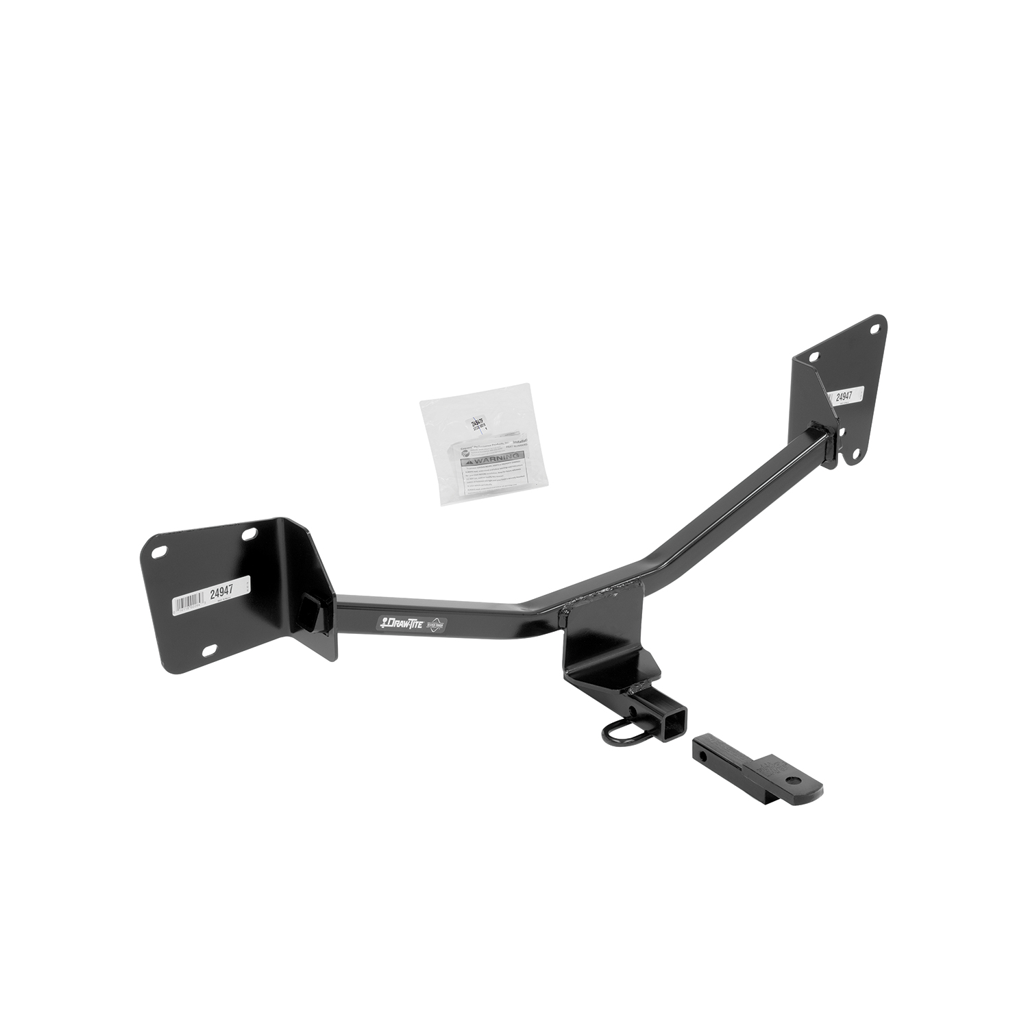 Draw-tite Class 1 Trailer Hitch, 1-1/4" Square Receiver, Black for Select Chevrolet Volt 24947 thumbnail 7