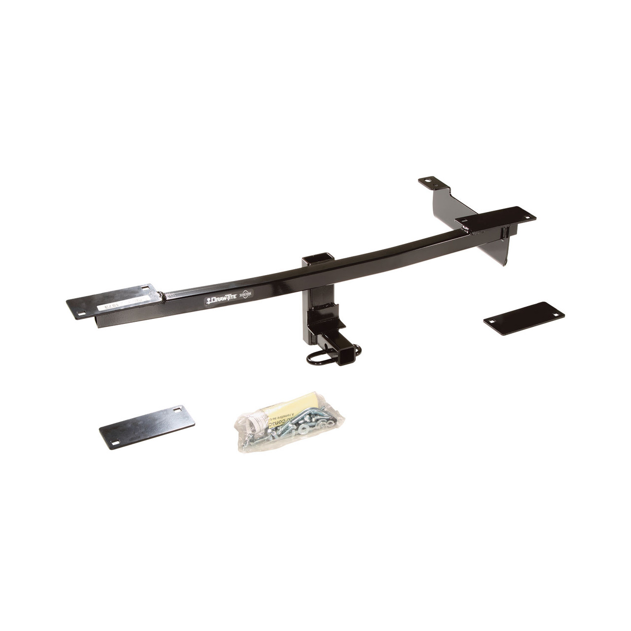 Draw-tite Class 1 Trailer Hitch, 1-1/4" Square Receiver, Black for Select FIAT 500 24873 thumbnail 0