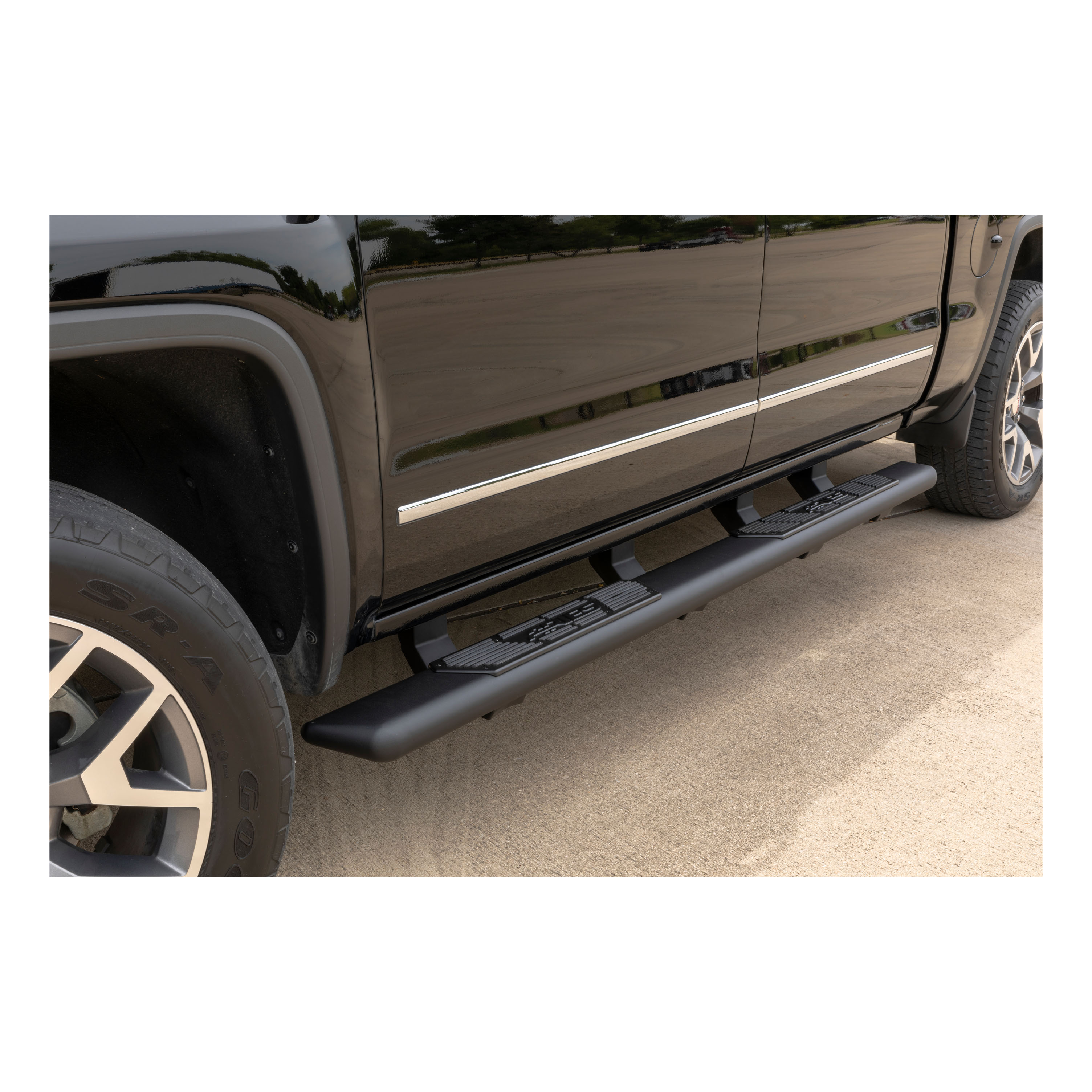 ARIES 2558052 AscentStep Black Steel 5-1/2 x 85-Inch Truck Running Boards, Select Ford Ranger Crew Cab thumbnail 16