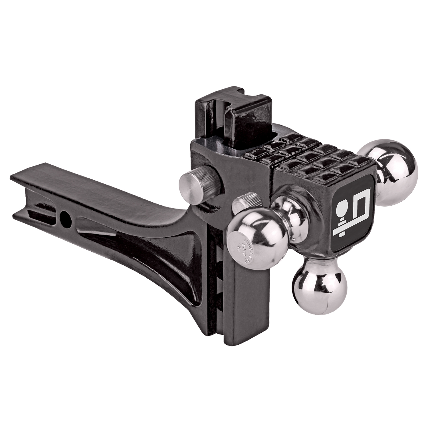 Draw-tite Adjustable Trailer Hitch Ball Mount (1-7/8 in., 2 in., 2-5/16 in. Trailer Balls), Fits, 2 in. Receiver, 10.5 in. Drop, 14,000 lbs. Capacity thumbnail 0