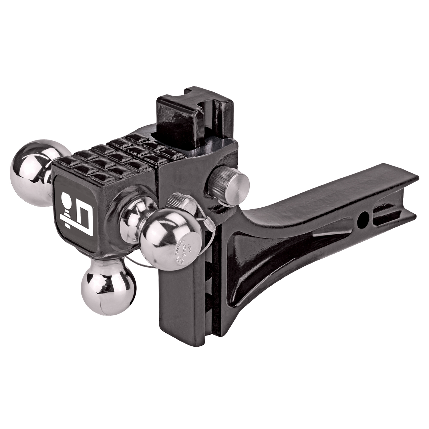 Draw-tite Adjustable Trailer Hitch Ball Mount (1-7/8 in., 2 in., 2-5/16 in. Trailer Balls), Fits, 2 in. Receiver, 10.5 in. Drop, 14,000 lbs. Capacity thumbnail 1