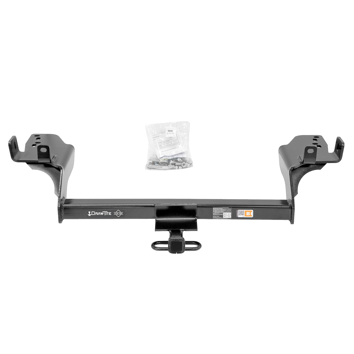 Draw-tite Class 2 Trailer Hitch, 1-1/4" Square Receiver, Black for Select Ford Escape 36529 thumbnail 6