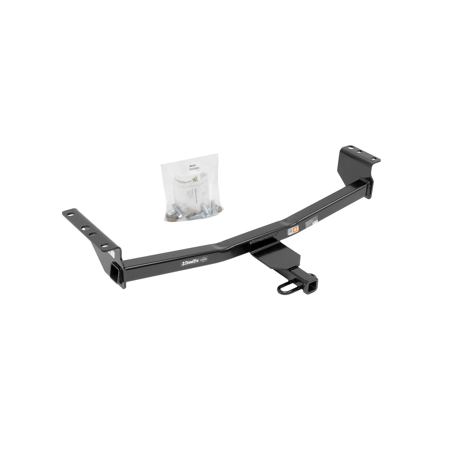 Draw-tite Class 2 Trailer Hitch, 1-1/4" Square Receiver, Black for Select Nissan Rogue, Nissan Rogue Select 36542 thumbnail 0