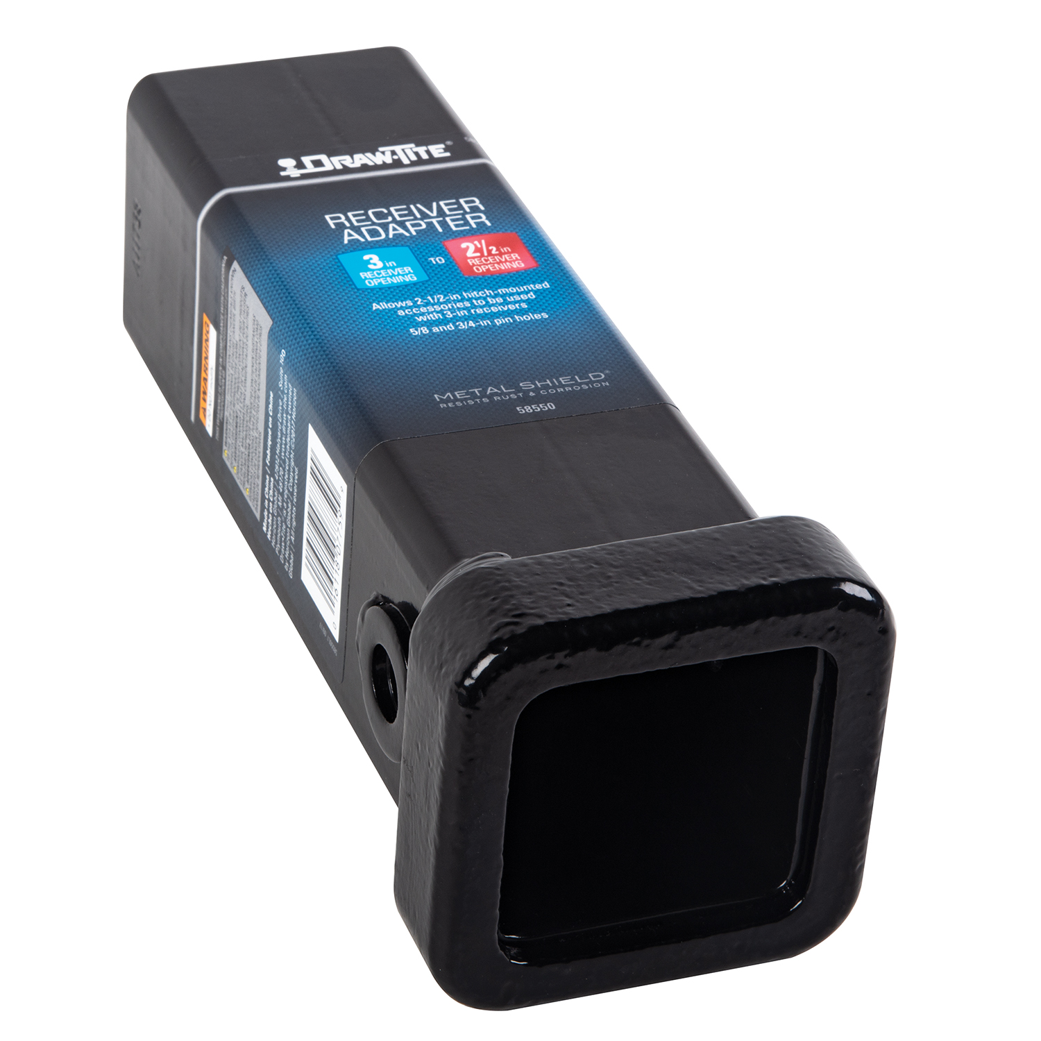 Draw-tite Trailer Hitch Adapter, from 3 in. to 2-1/2 in. Receiver, 10 in. Length thumbnail 0