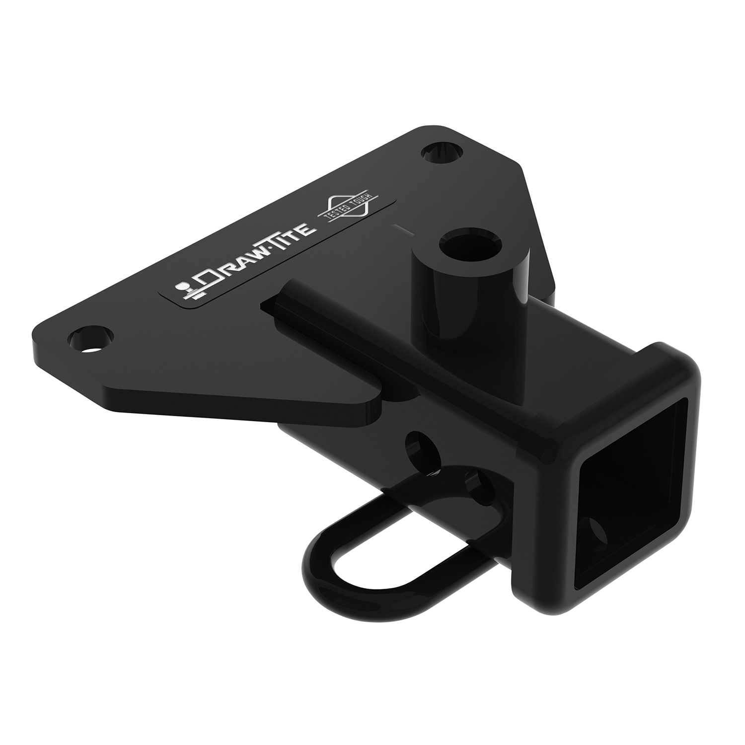 Draw-tite Class 3 Trailer Hitch, 2" Square Receiver, Black for Select Jeep Gladiator 76384 thumbnail 0