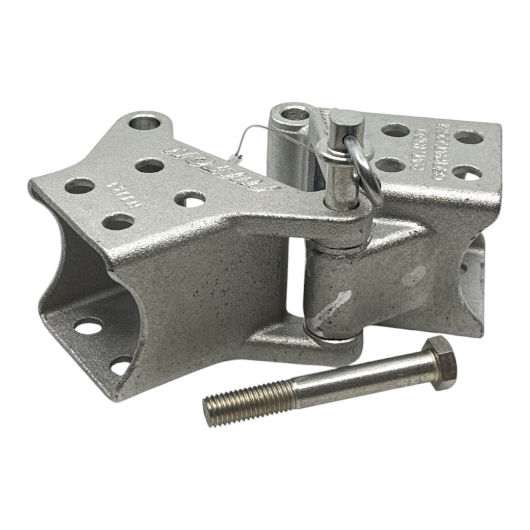 Fulton 3" x 3" 5,000 lbs. Bolt-On Fold-Away Hinge Kit Trailer Tongue Frame HDPB330301 thumbnail 4