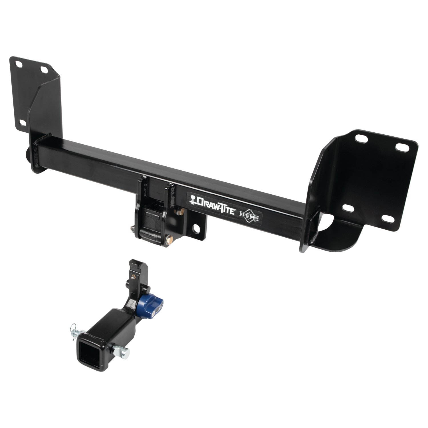 Draw-tite Hidden Hitch® Completely Hidden Trailer Hitch 2" Removable Receiver, Black for Select BMW X5 76908 thumbnail 0