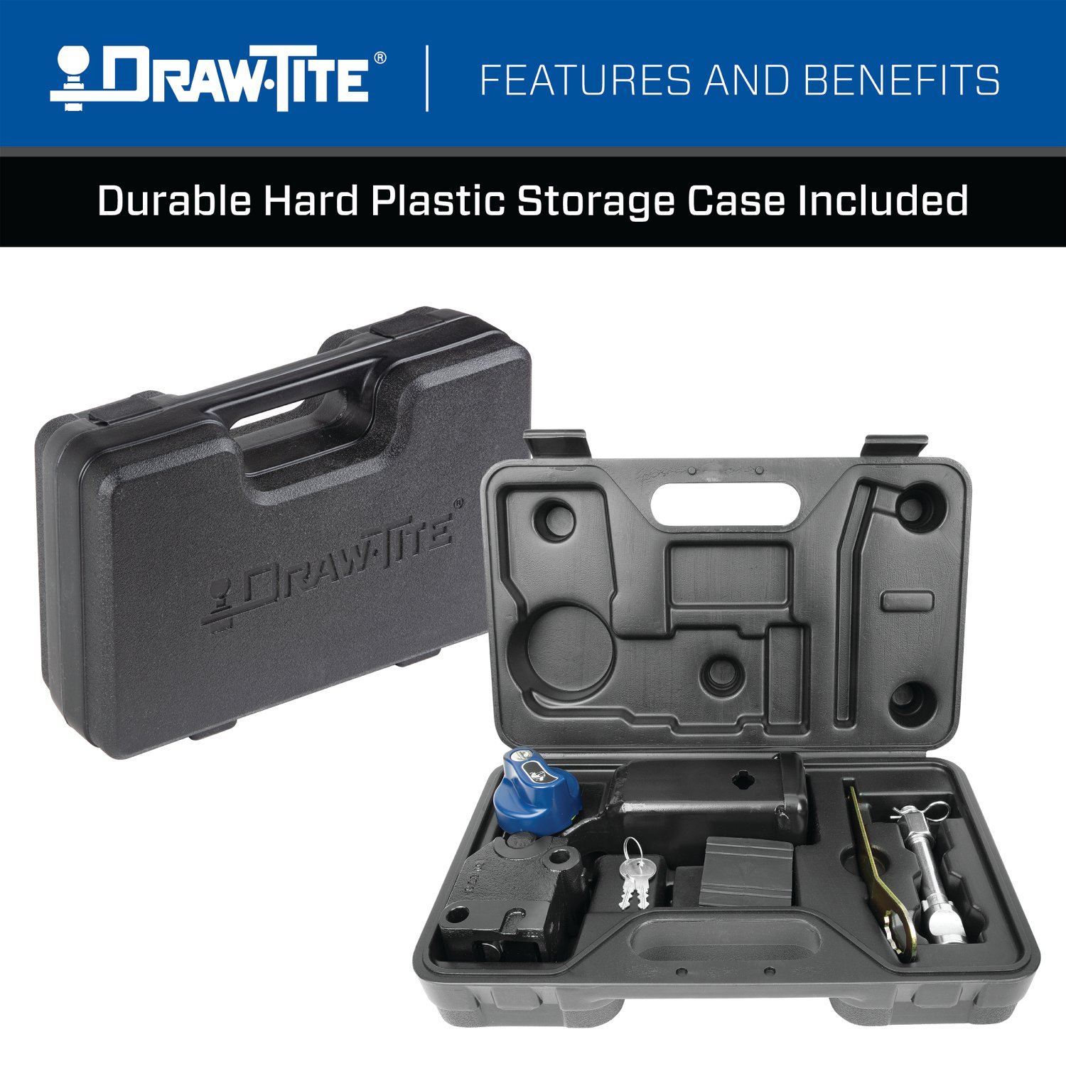 Draw-tite Hidden Hitch® Completely Hidden Trailer Hitch 2" Removable Receiver, Black for Select Ford Mustang Mach-E 76919 thumbnail 5