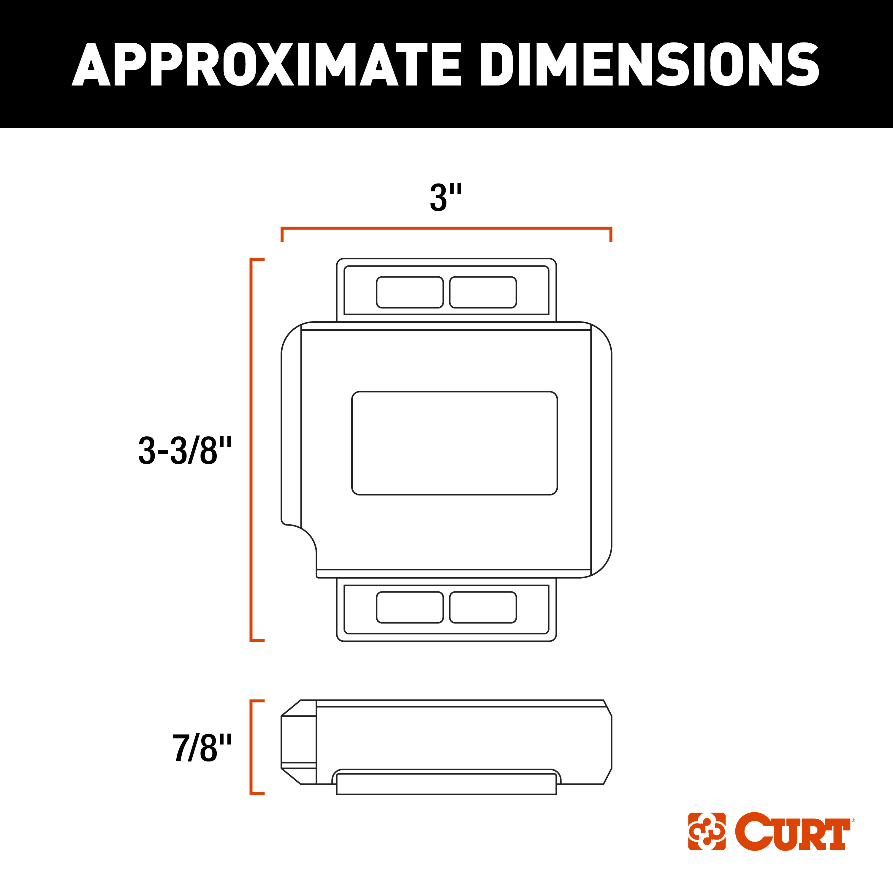 2017-2024 Ford F-450 Super Duty CURT Echo Bluetooth Tri-axis inertia Under-Dash Trailer Brake Controller 1-4 Axles thumbnail 2