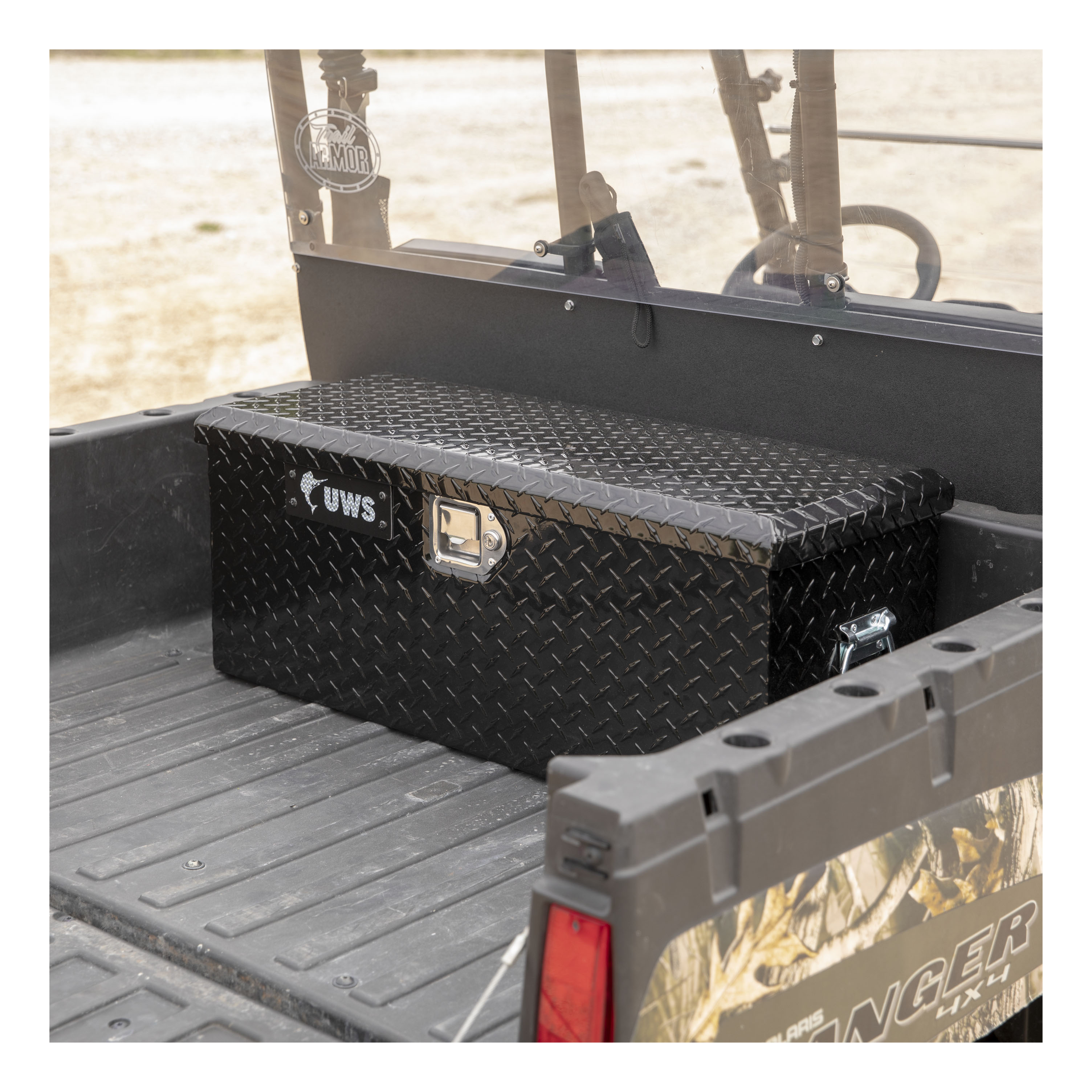 UWS Gloss Black Aluminum ATV Tool Box (Heavy Packaging) EC20012 thumbnail 8