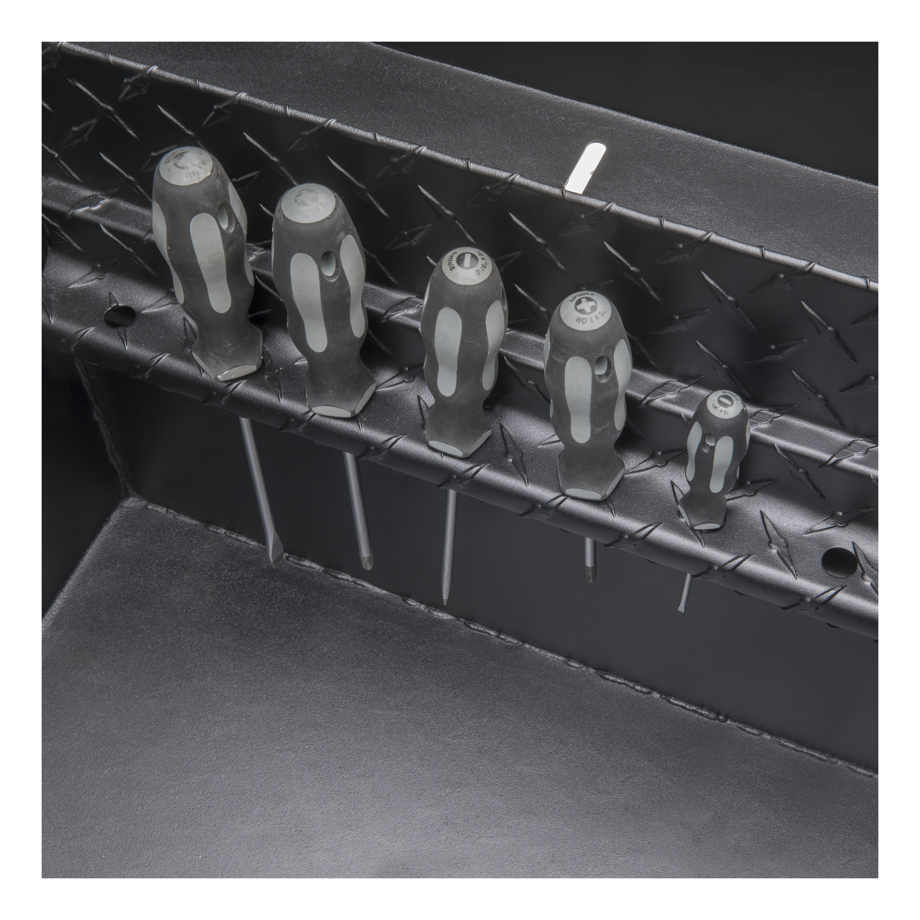 UWS Matte Black Aluminum 69" Truck Tool Box with Low Profile (Heavy Packaging) EC10473 thumbnail 8