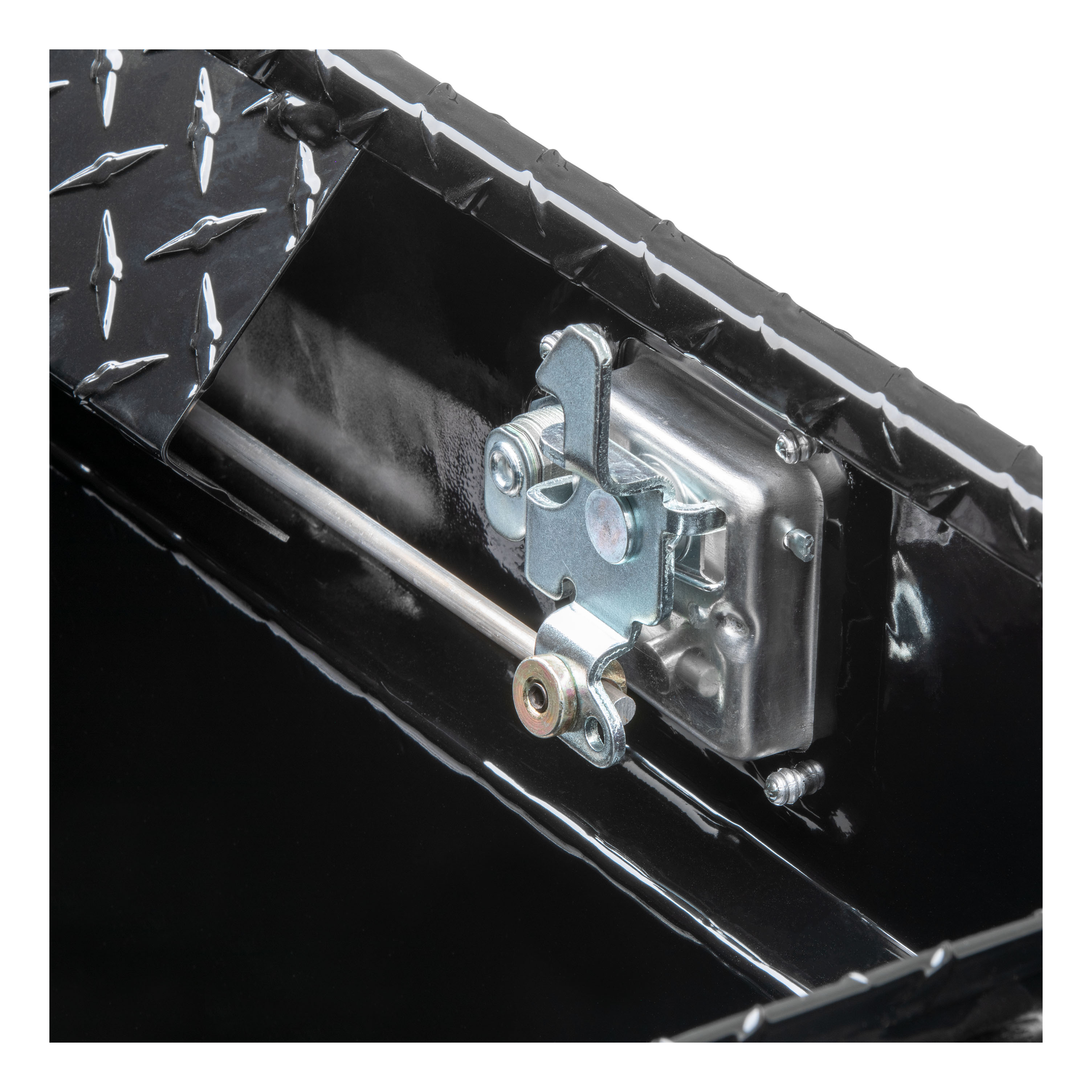 UWS Gloss Black Hammerhead-Style 100-Gallon Aluminum Combo Transfer Tank TT-100HH-CB-B thumbnail 3