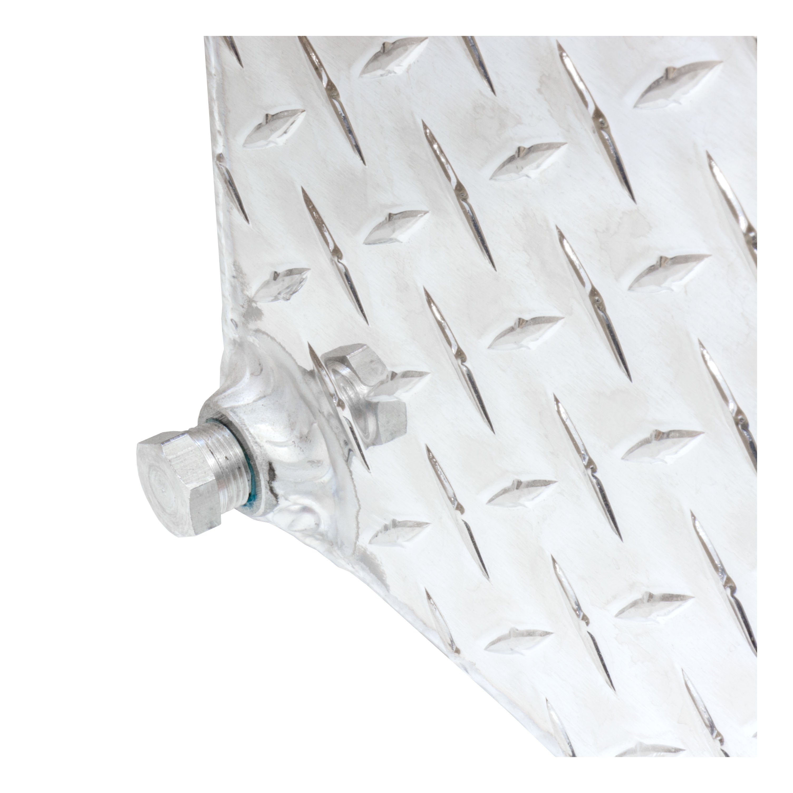 UWS 100-Gallon Rectangle Bright Aluminum Transfer Tank TT-100-RT-T-P thumbnail 1