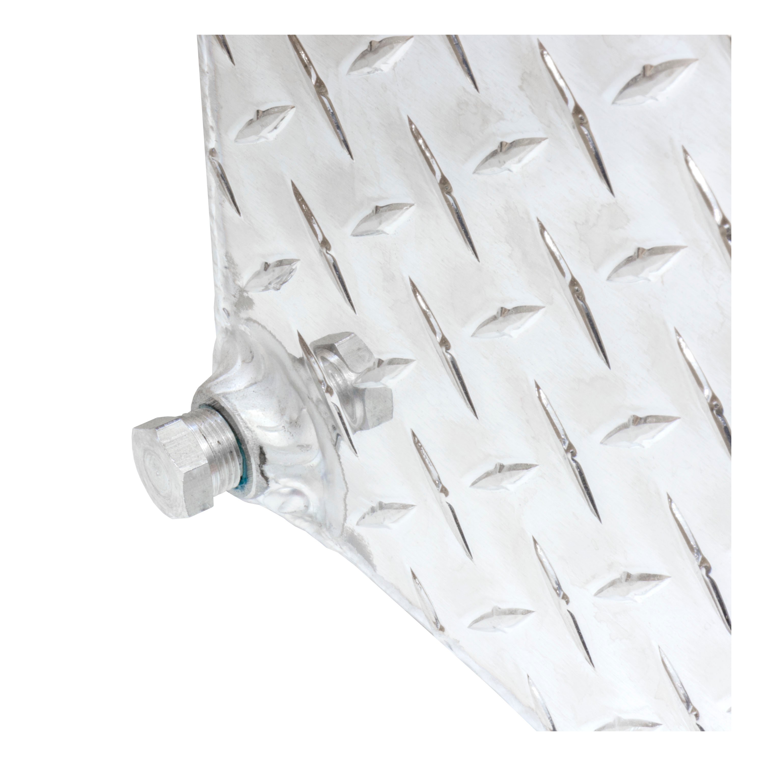 UWS 45-Gallon Rectangle Bright Aluminum Transfer Tank TT-45-R-T-P thumbnail 1