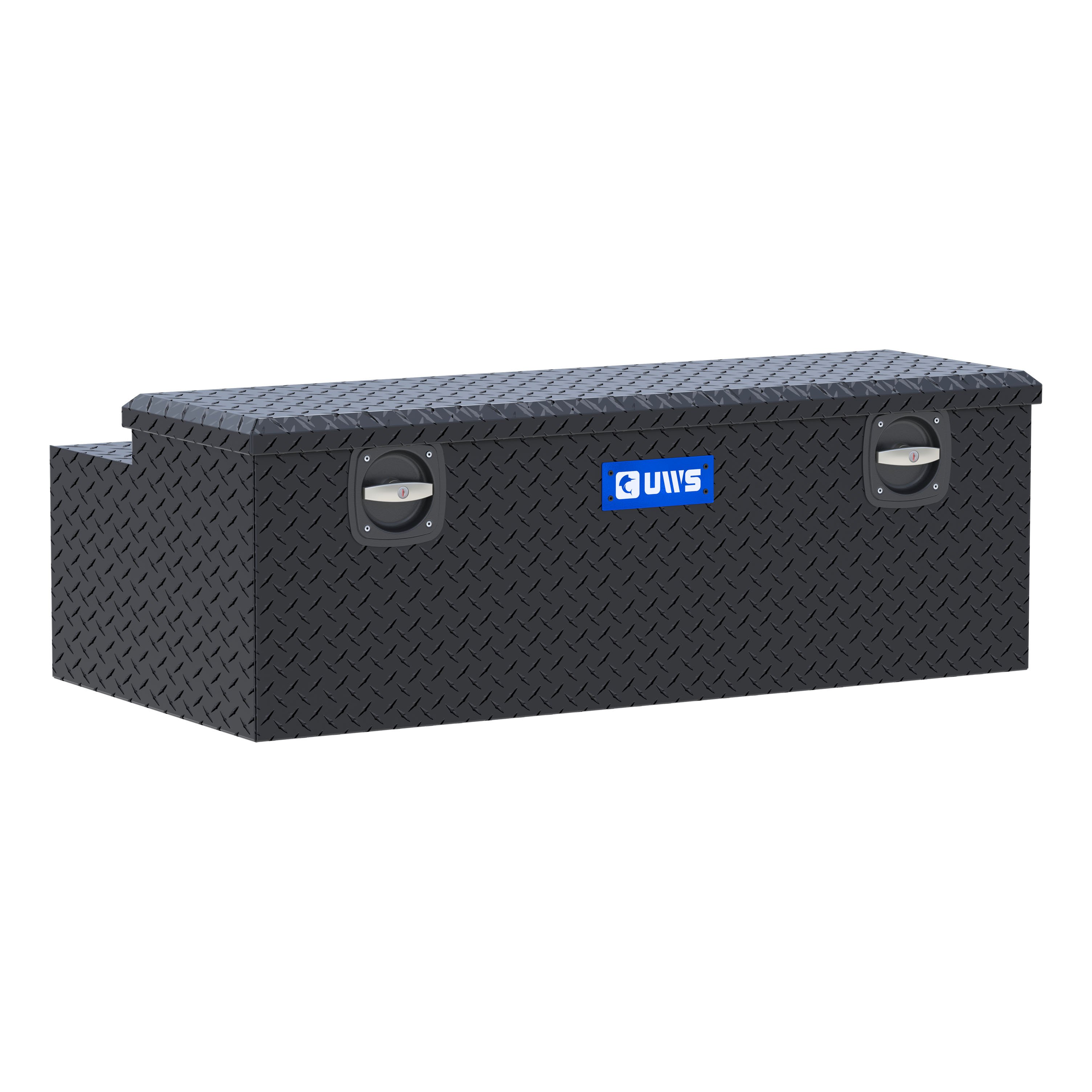 UWS Matte Black Aluminum Secure Lock 48" Under Tonneau Chest Box (Heavy Packaging) EC20503 thumbnail 0